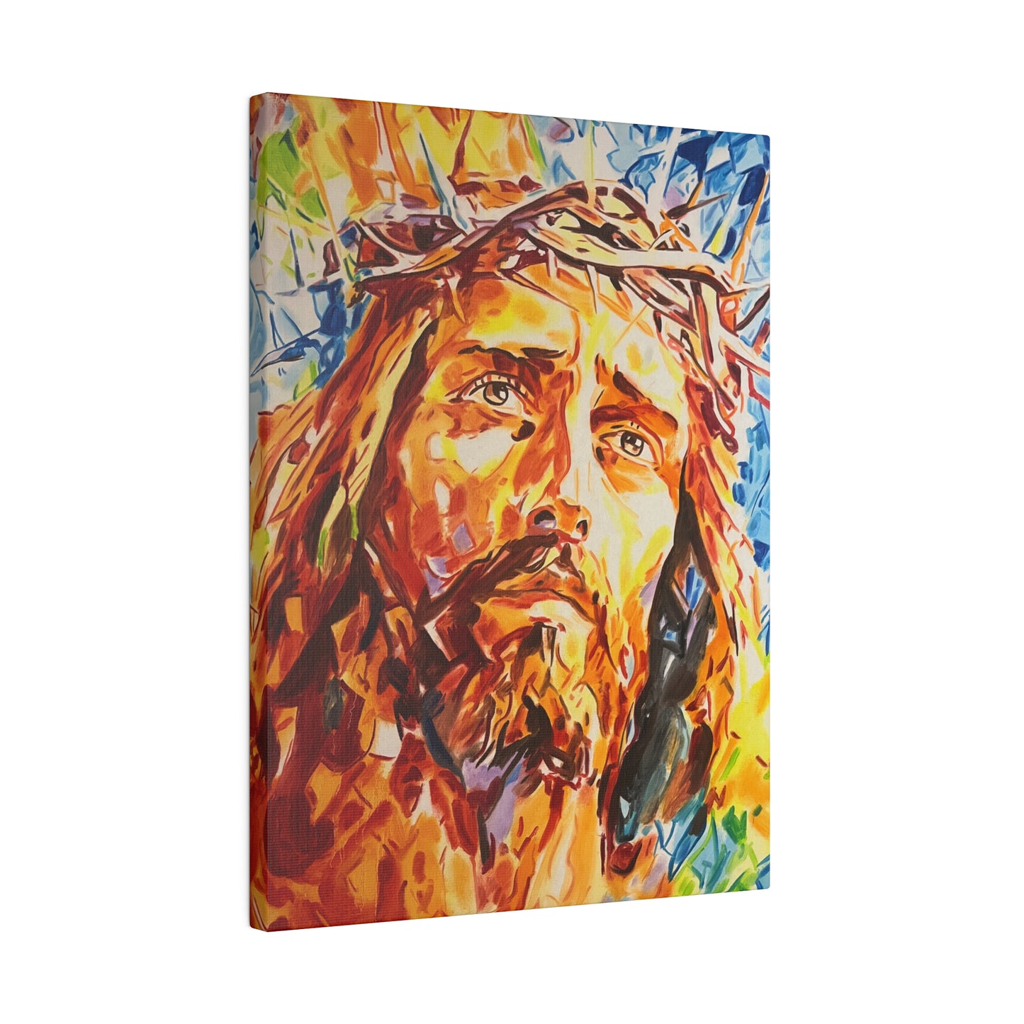 Jesus Christ Painting Canvas Print