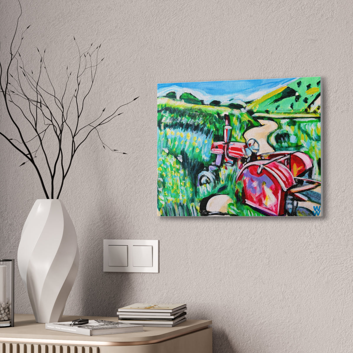 Harmon Canyon, Canvas Print