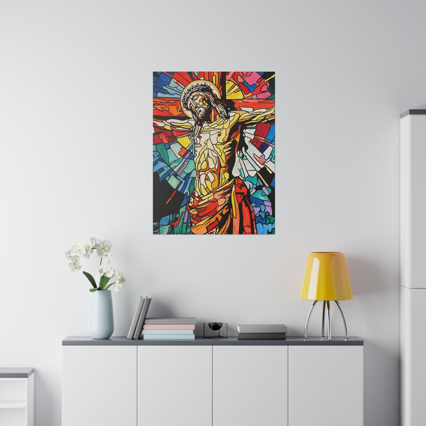 Jesus Christ Painting Canvas Print