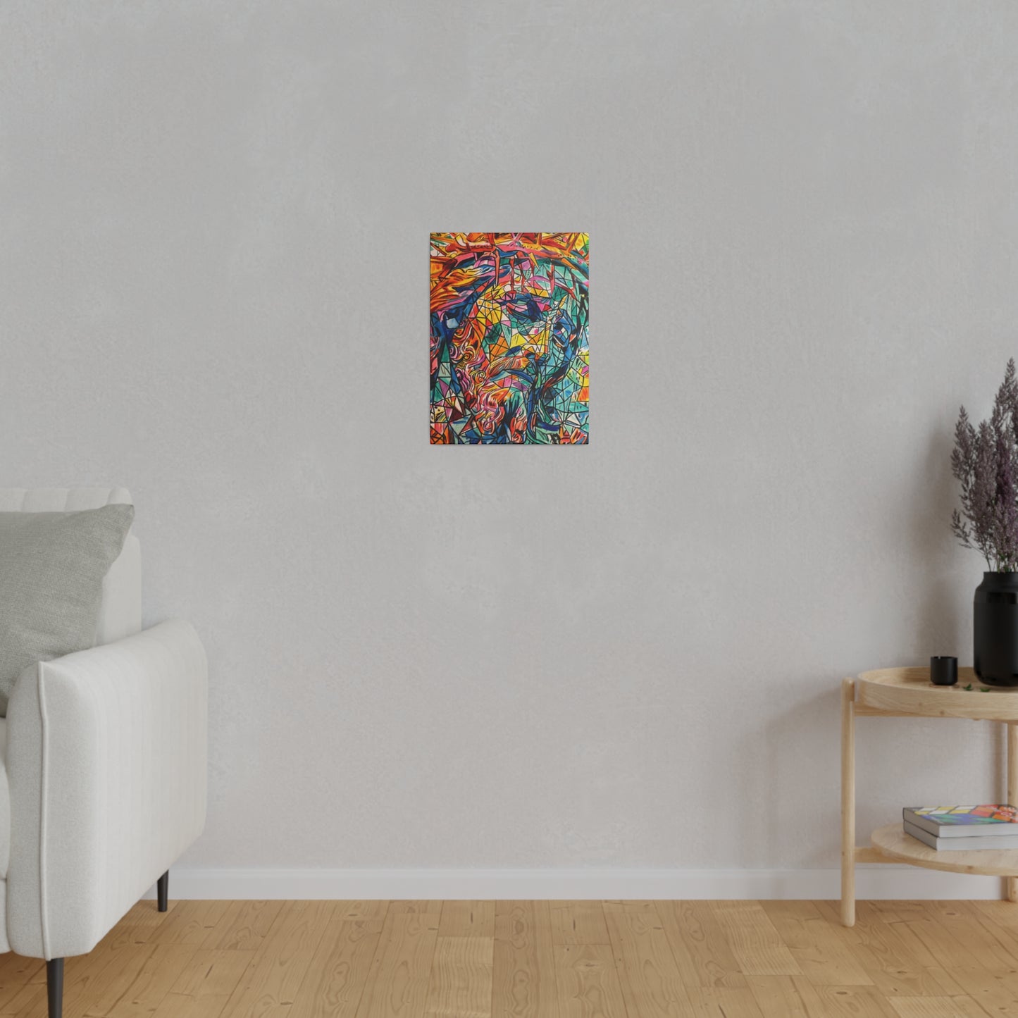 Jesus Painting Canvas Print