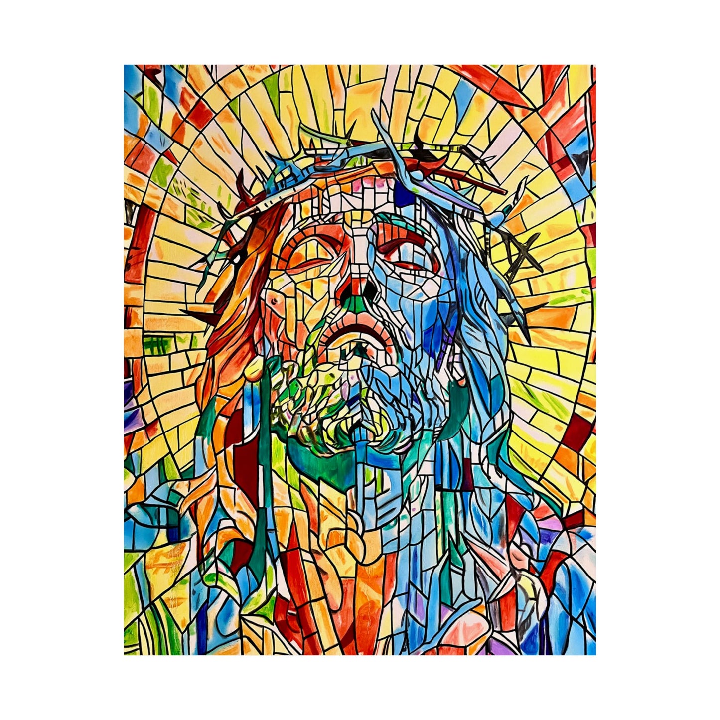 Jesus Christ Painting Poster