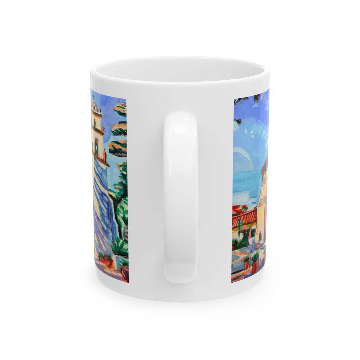 San Buenaventura Mission Ceramic Mug