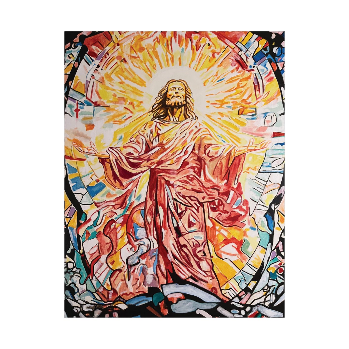 Jesus Painting Poster