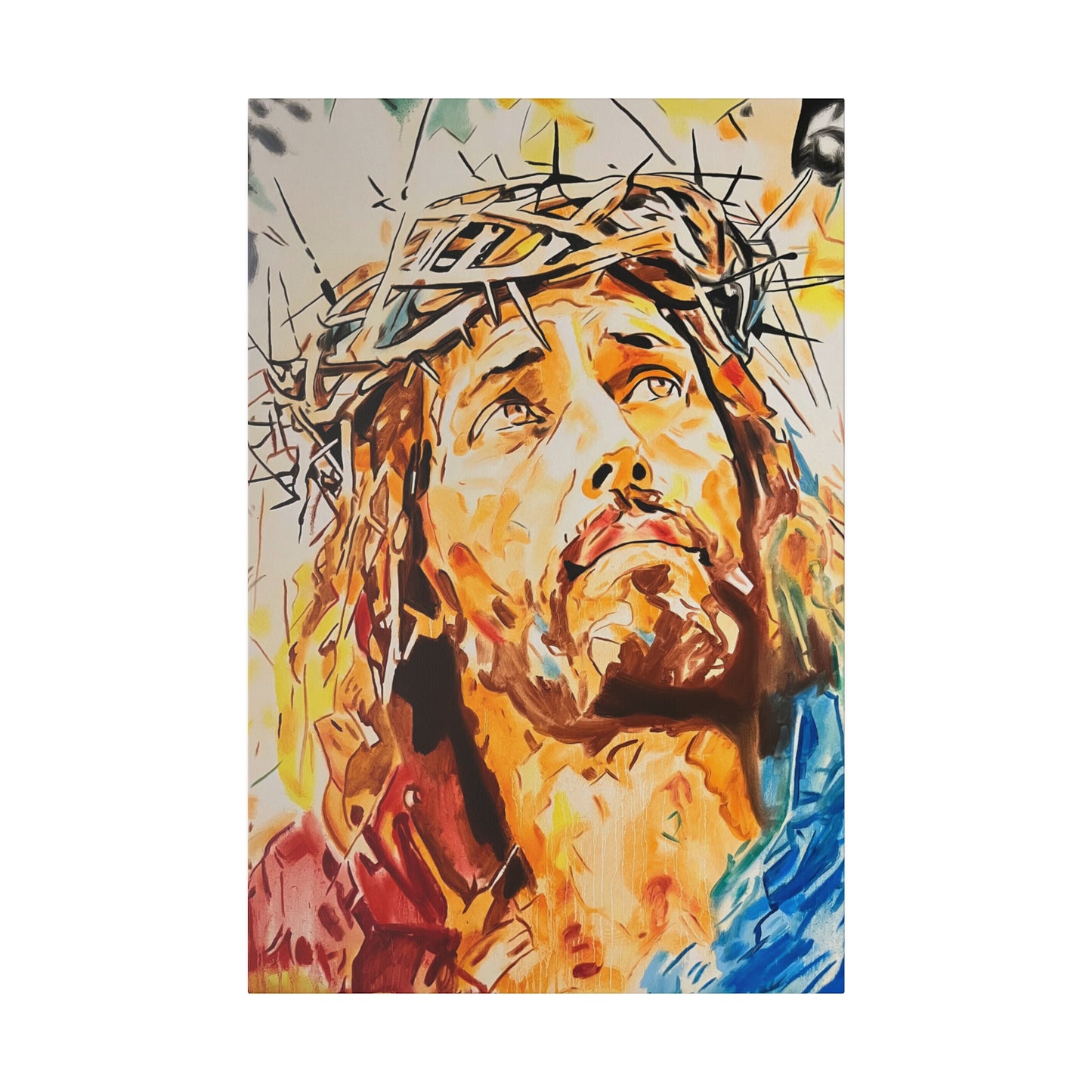 Jesus Christ Painting Canvas Print