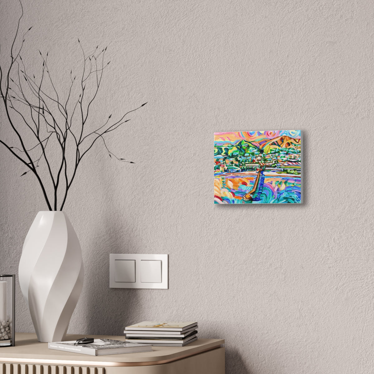 Above Ventura, Canvas Print