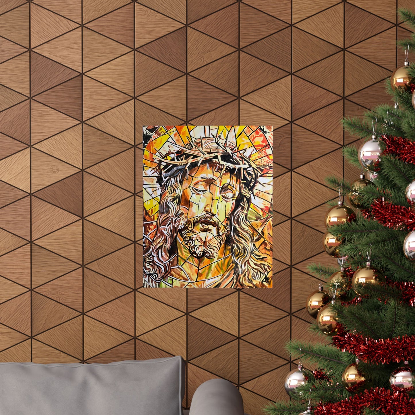 Jesus Christ Painting Poster