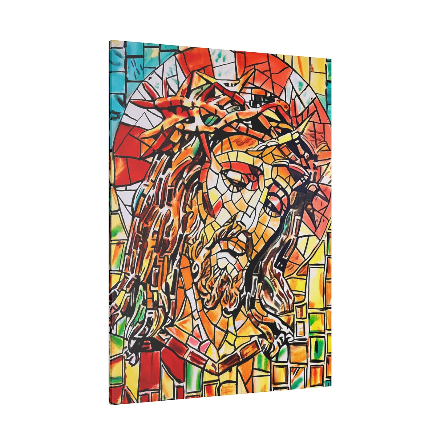 Jesus Christ Painting Canvas Print