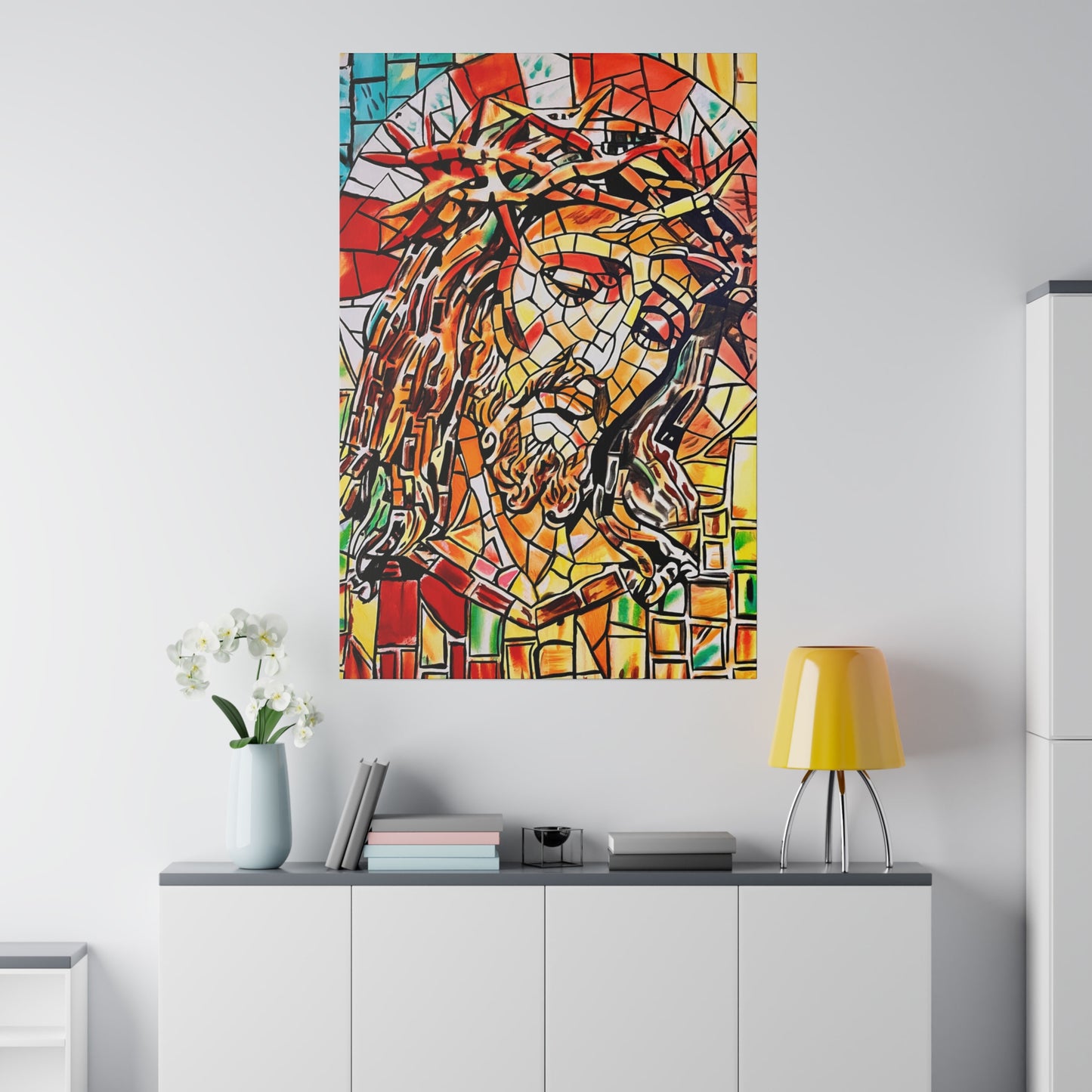 Jesus Christ Painting Canvas Print