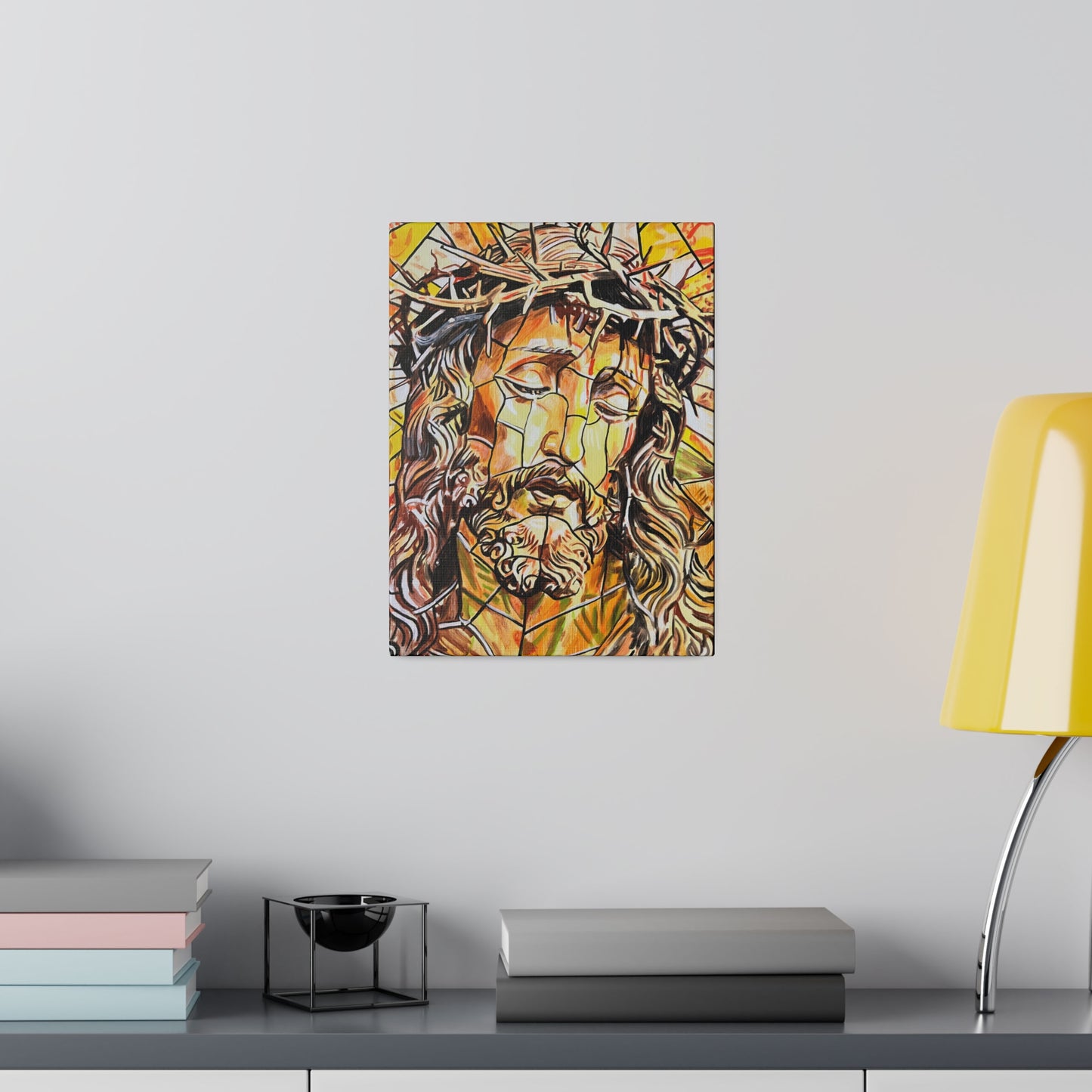 Jesus Christ Painting Canvas Print