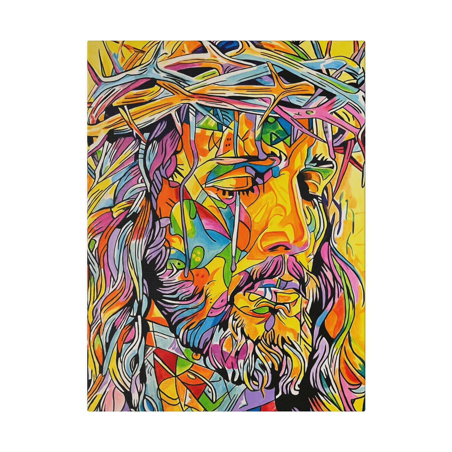 Jesus Christ Painting Canvas Print