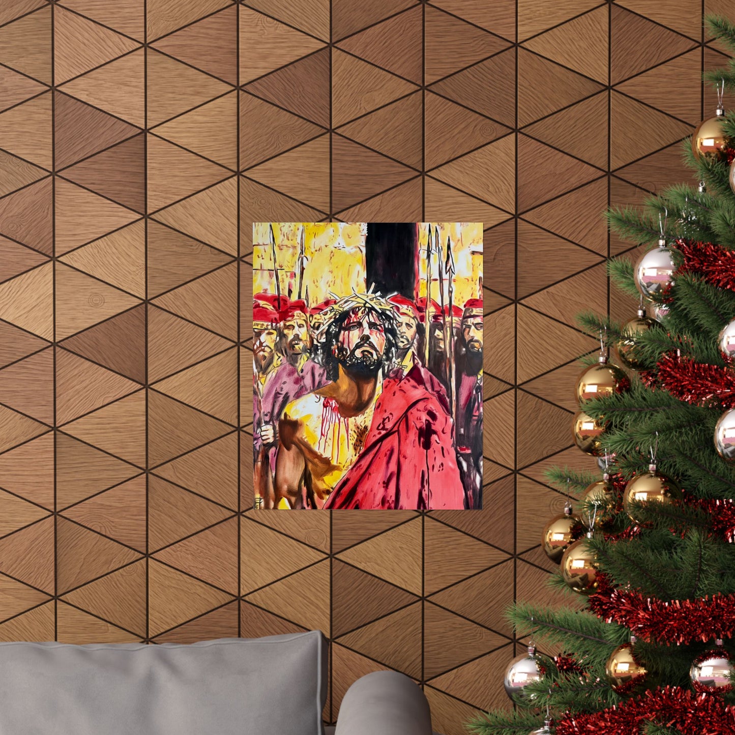 Jesus Christ Painting Poster