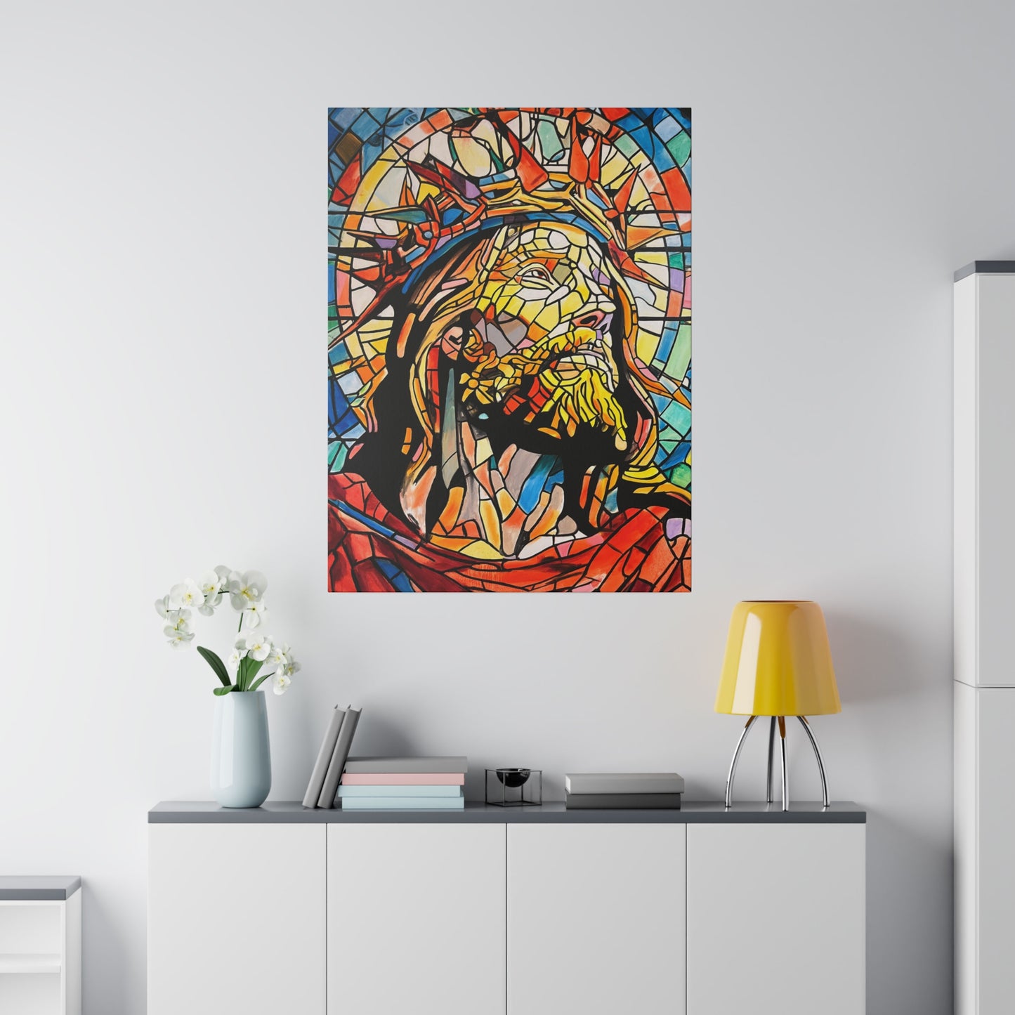 Jesus Christ Painting Canvas Print