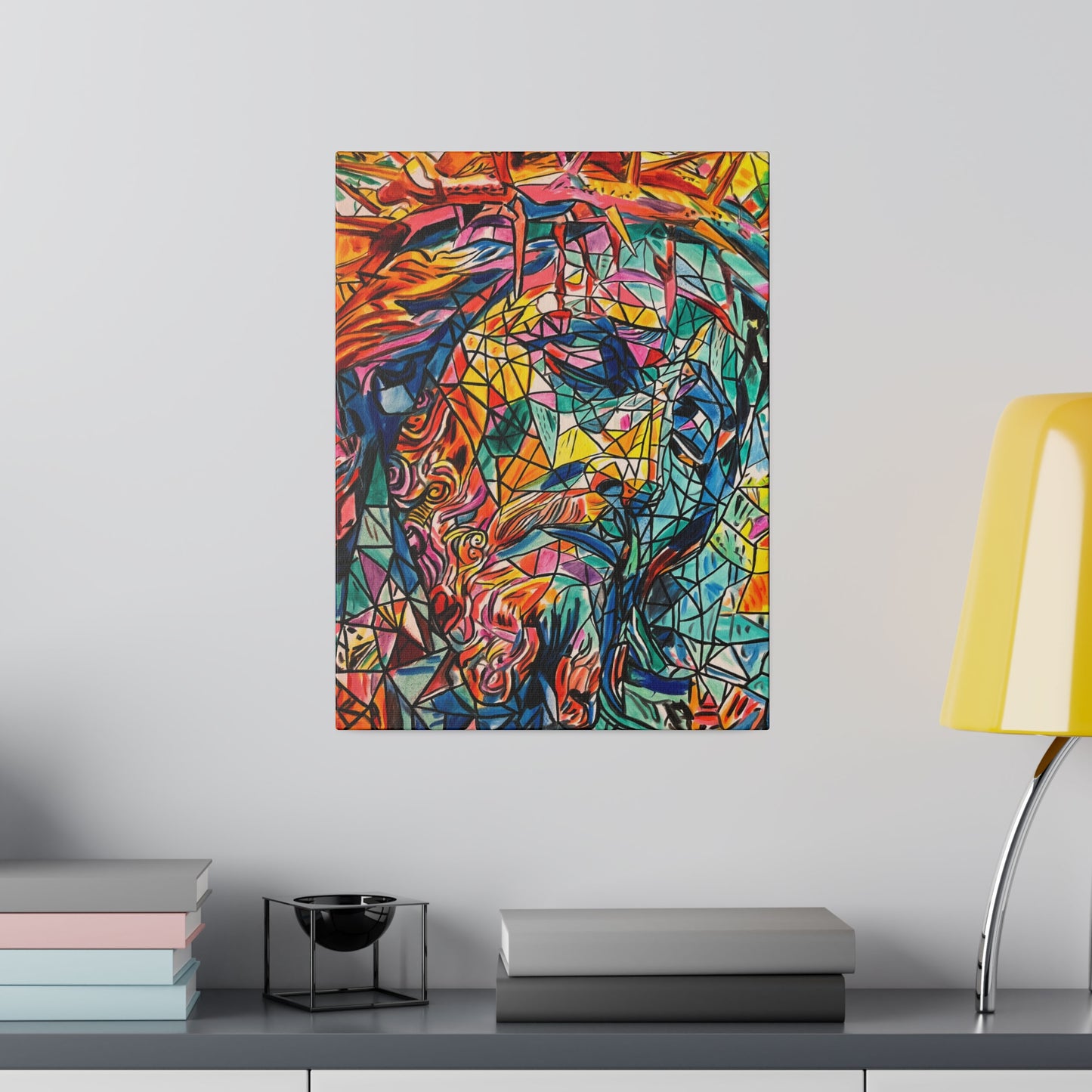 Jesus Painting Canvas Print