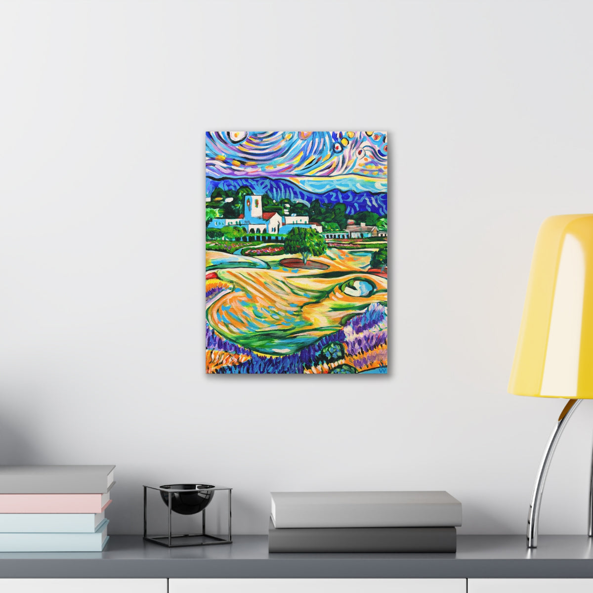The Montecito Club, Canvas Print
