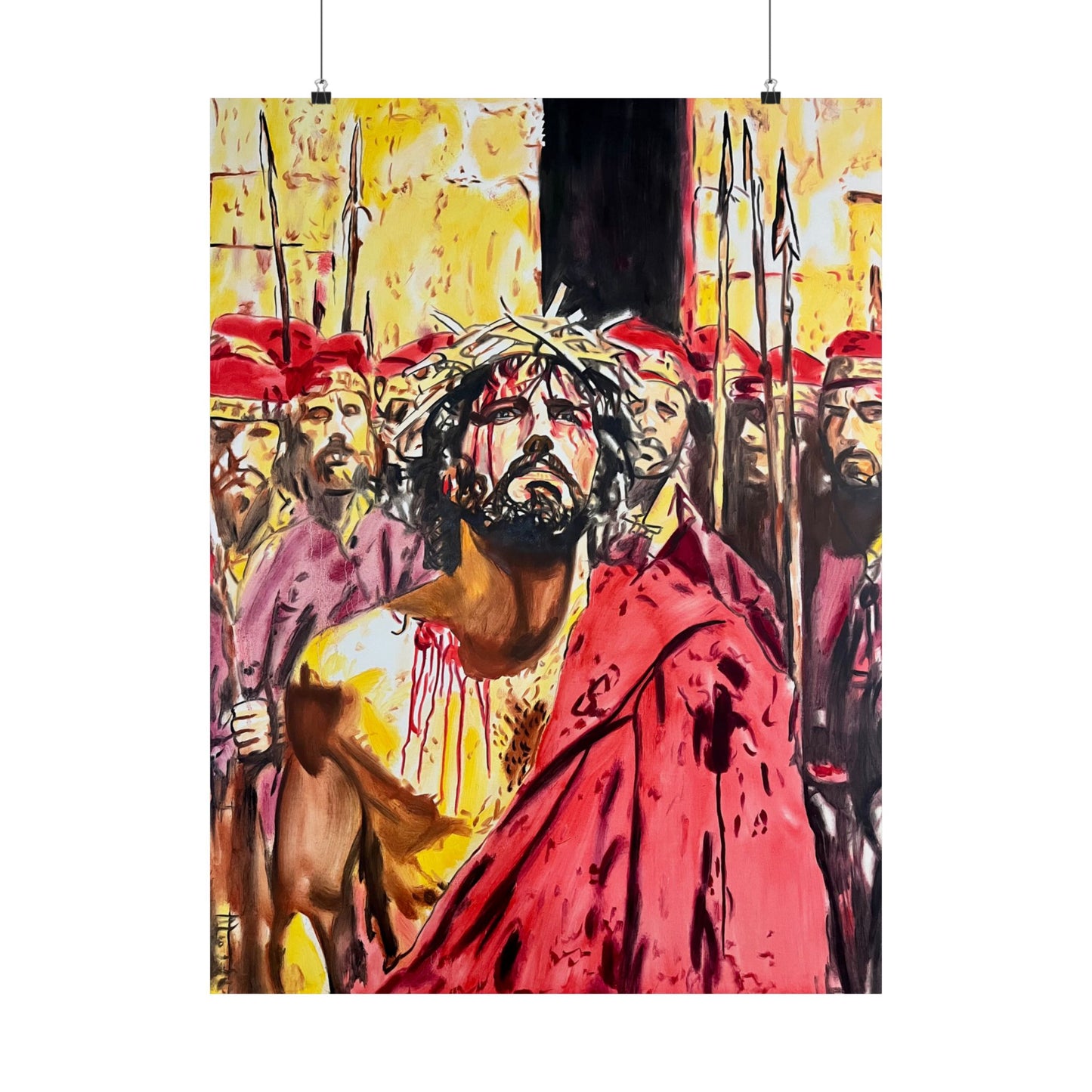 Jesus Christ Painting Poster