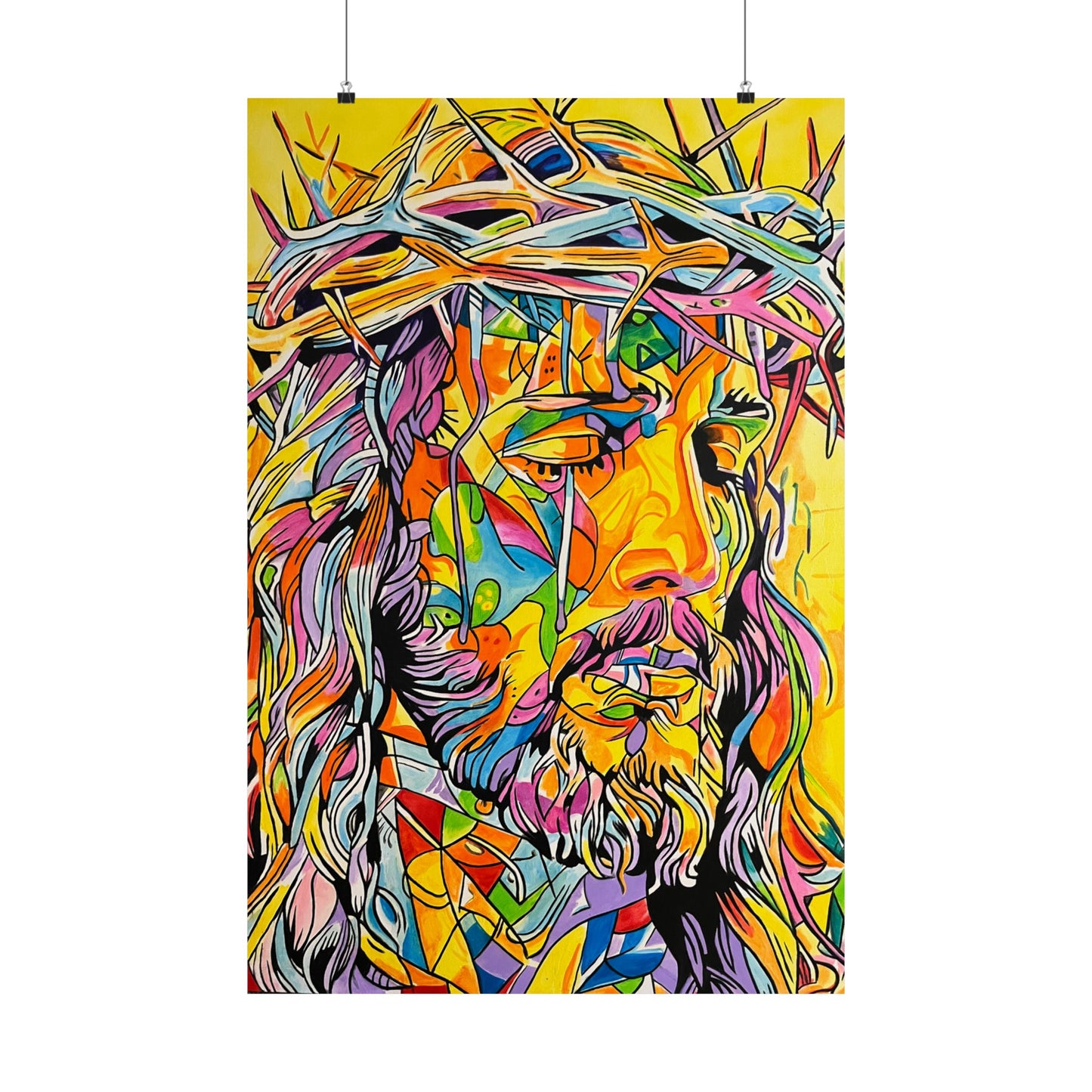 Jesus Christ Painting Poster