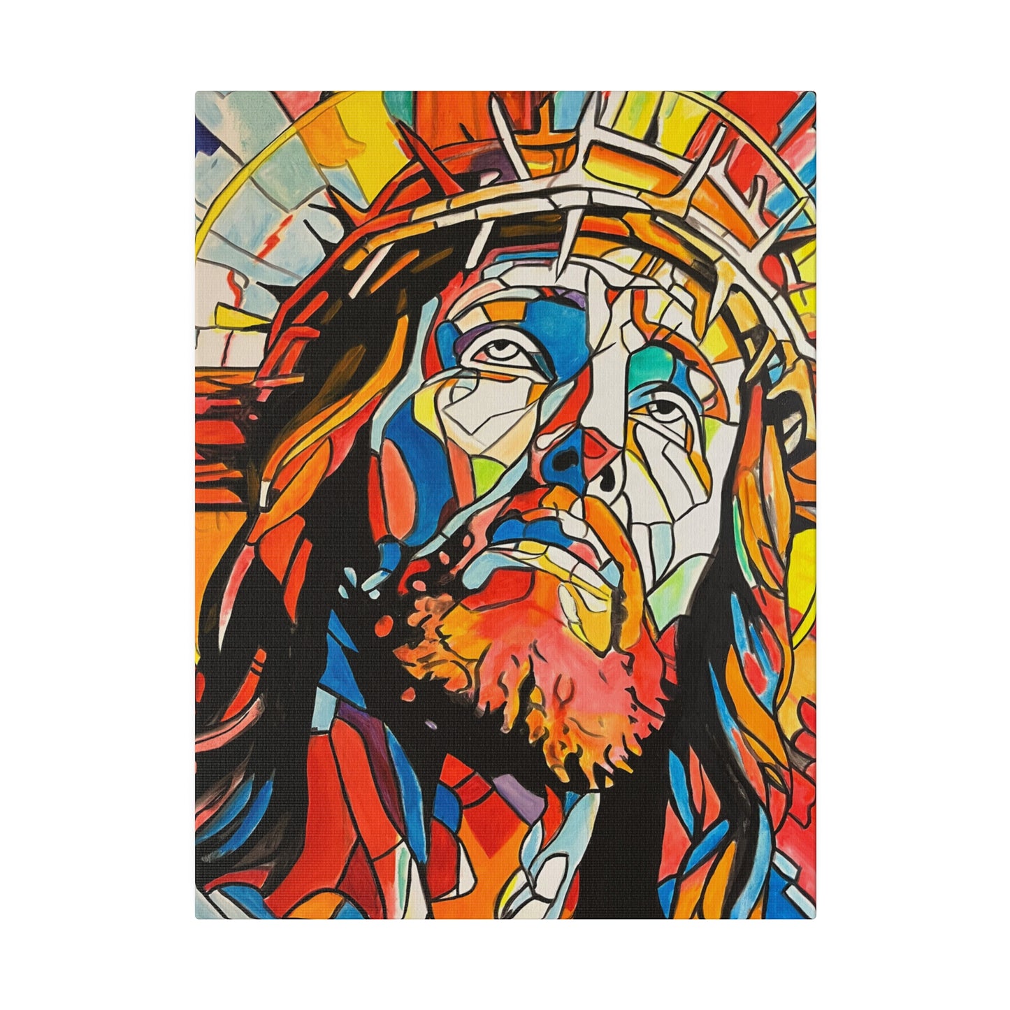 Jesus Christ Painting Canvas Print