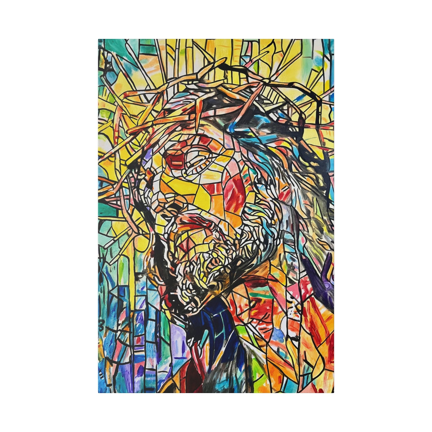 Jesus Christ Painting Canvas Print