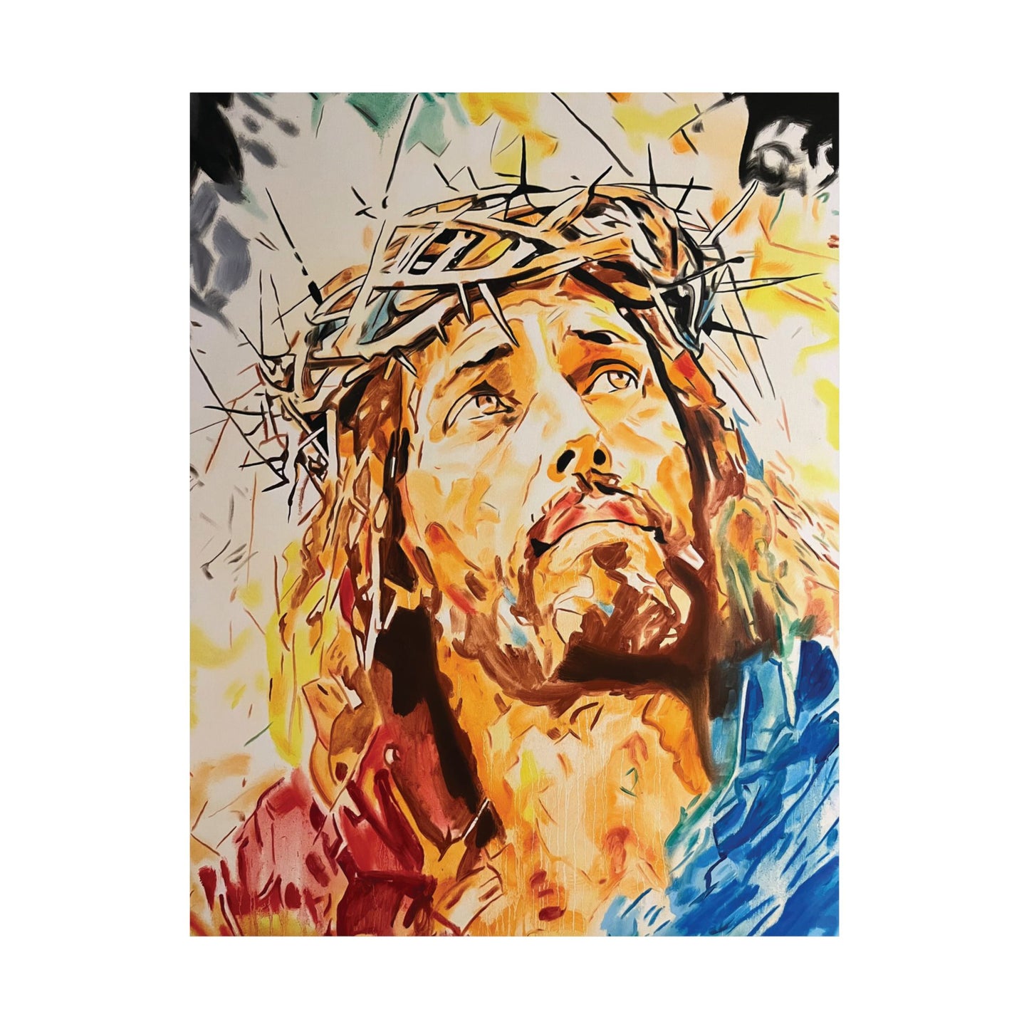 Jesus Painting Poster