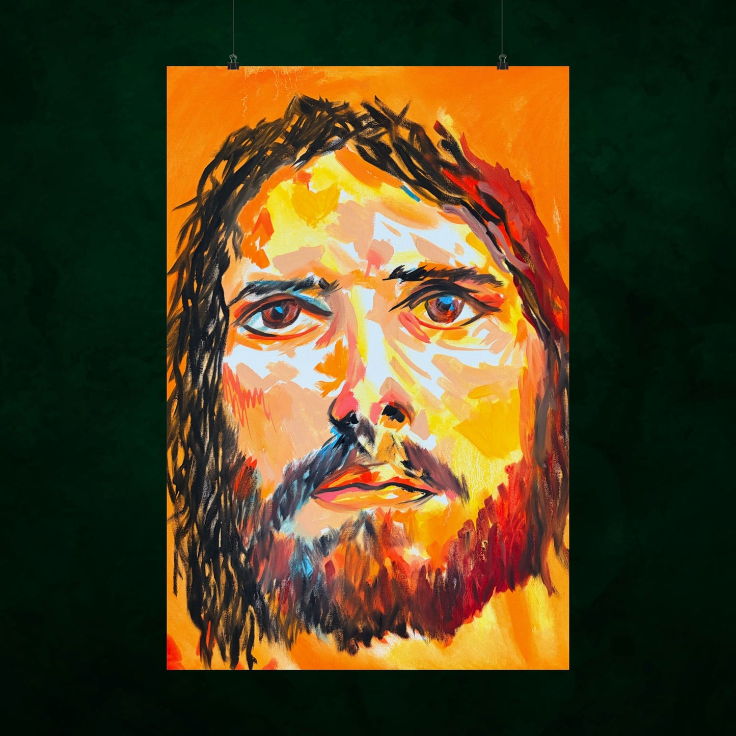 Jesus Christ by Wamantha — Museum-Grade Archival Art Print