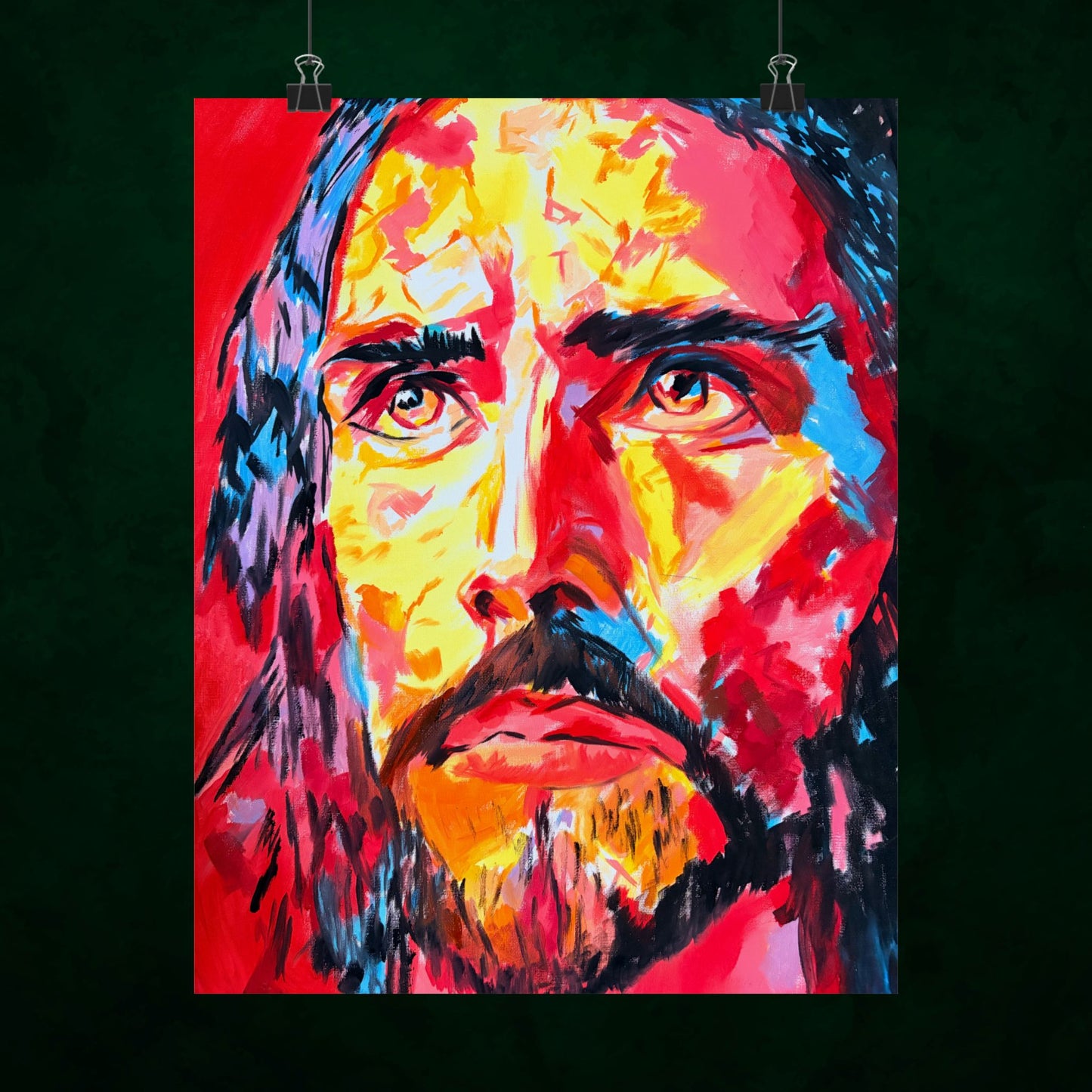 Jesus by Wamantha — Museum-Grade Archival Art Print