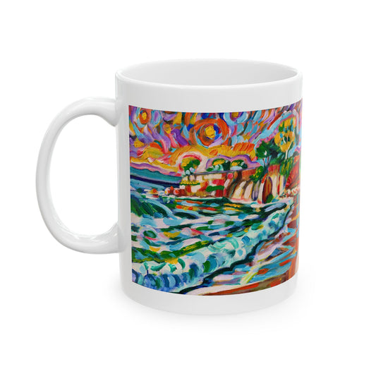 Leadbetter Beach Ceramic Mug