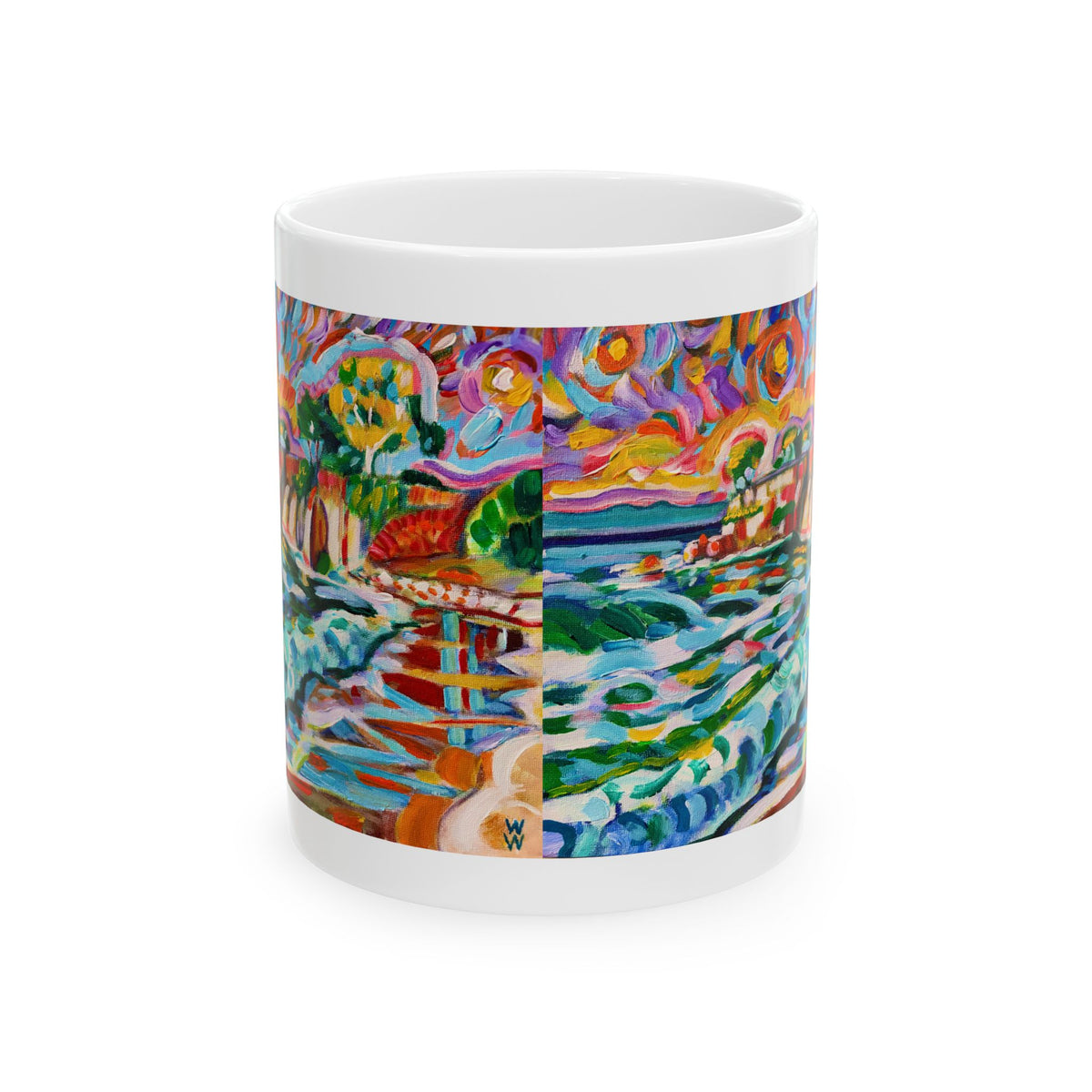 Leadbetter Beach Ceramic Mug