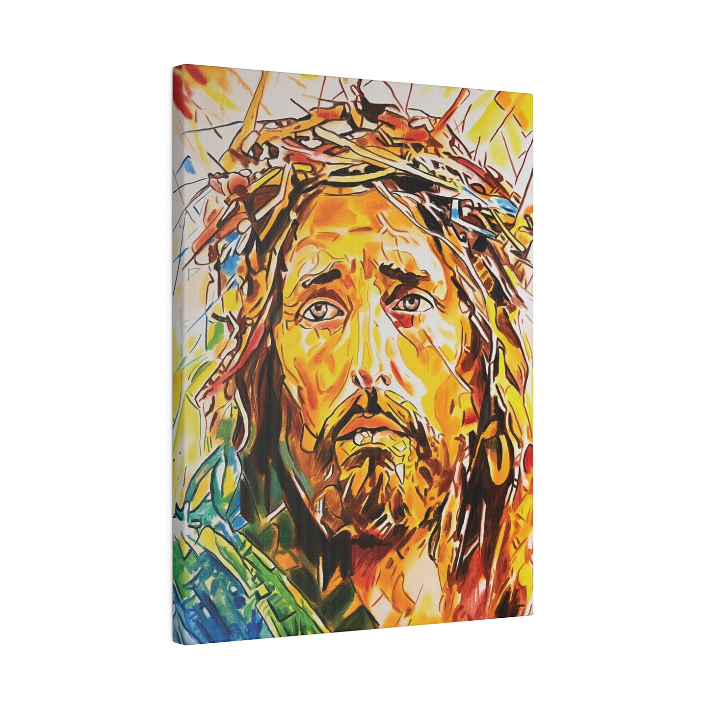 Jesus Christ Painting Canvas Print