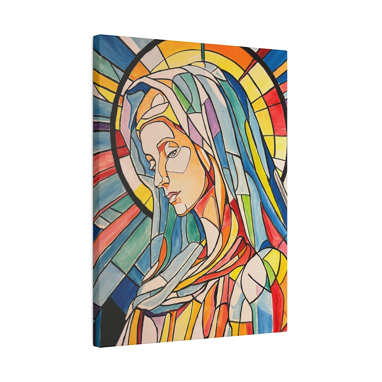 Mary Painting Canvas Print