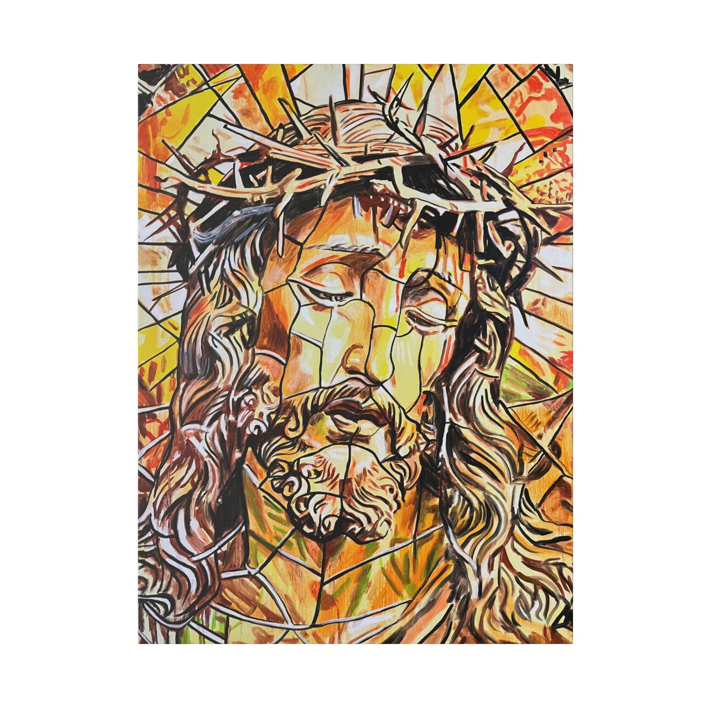 Jesus Christ Painting Canvas Print