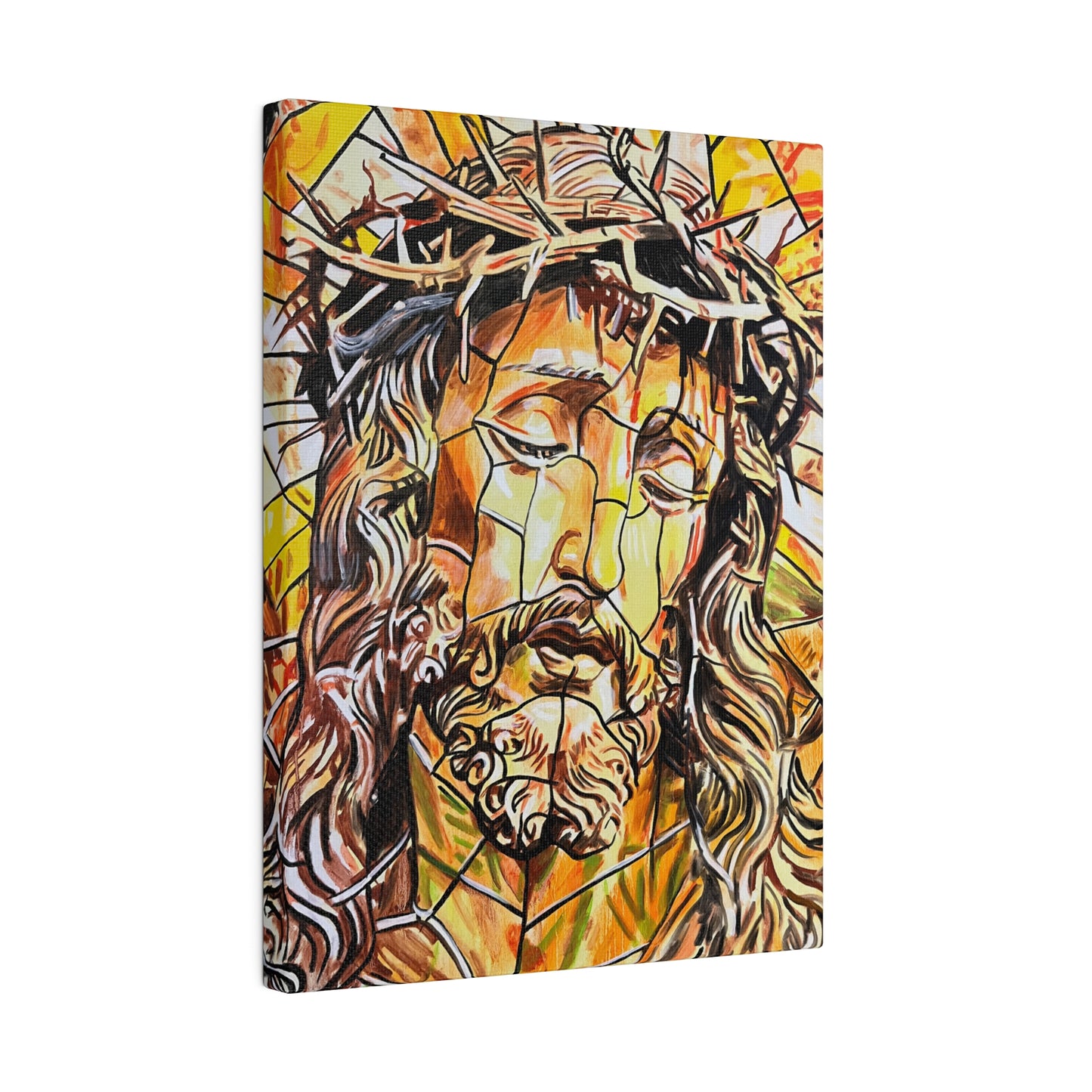 Jesus Christ Painting Canvas Print