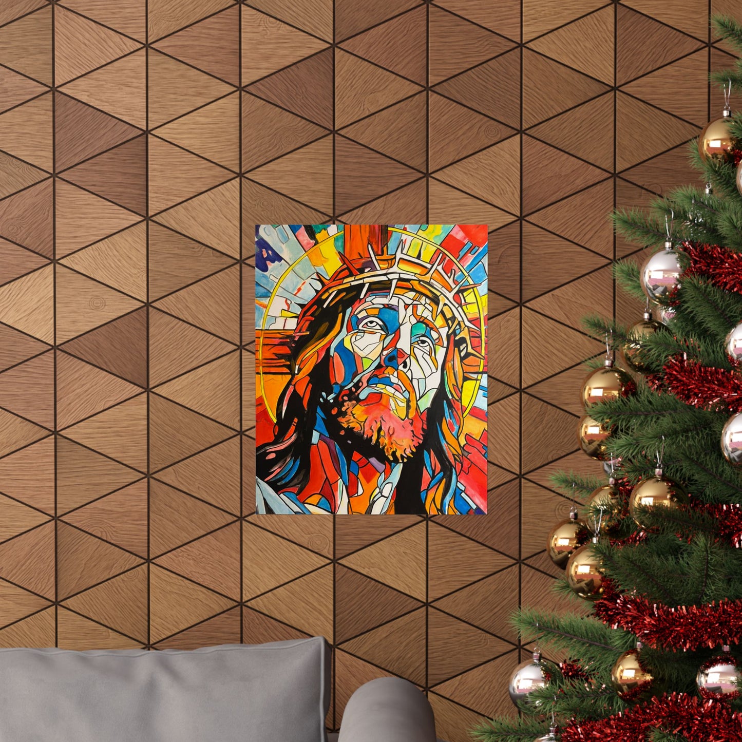 Jesus Christ Painting Poster