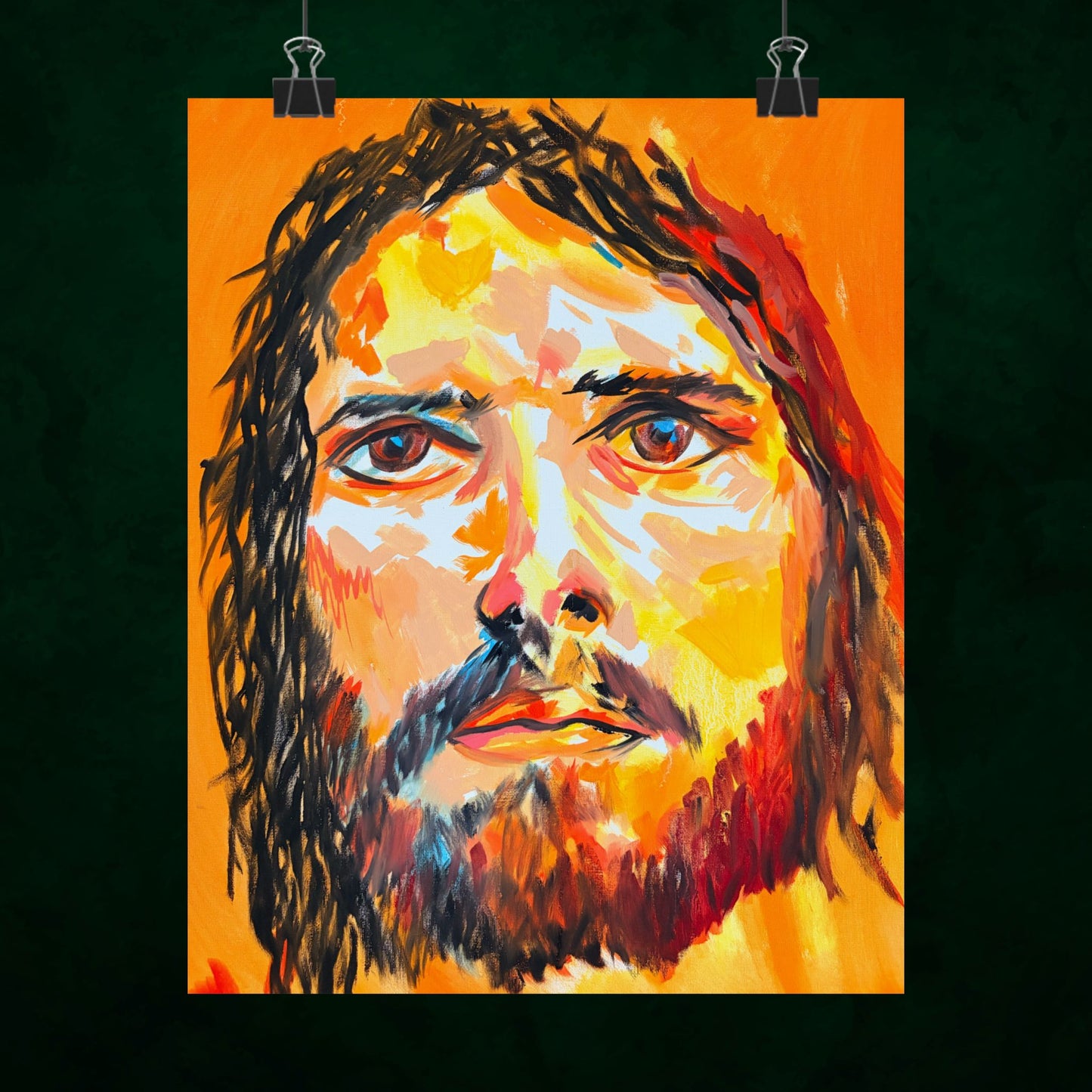 Jesus Christ by Wamantha — Museum-Grade Archival Art Print