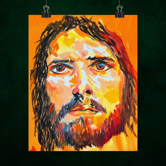 Jesus Christ by Wamantha — Museum-Grade Archival Art Print