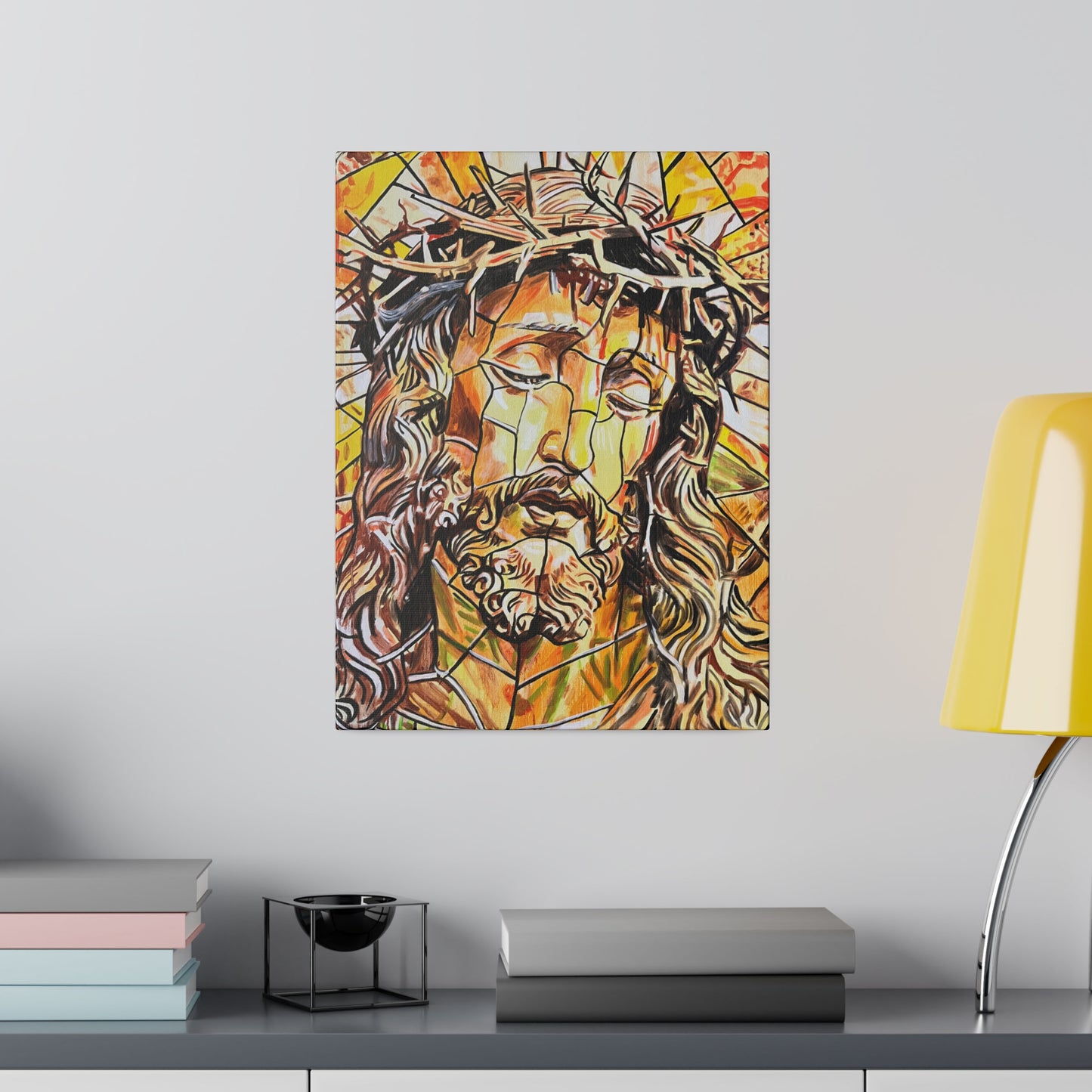 Jesus Christ Painting Canvas Print