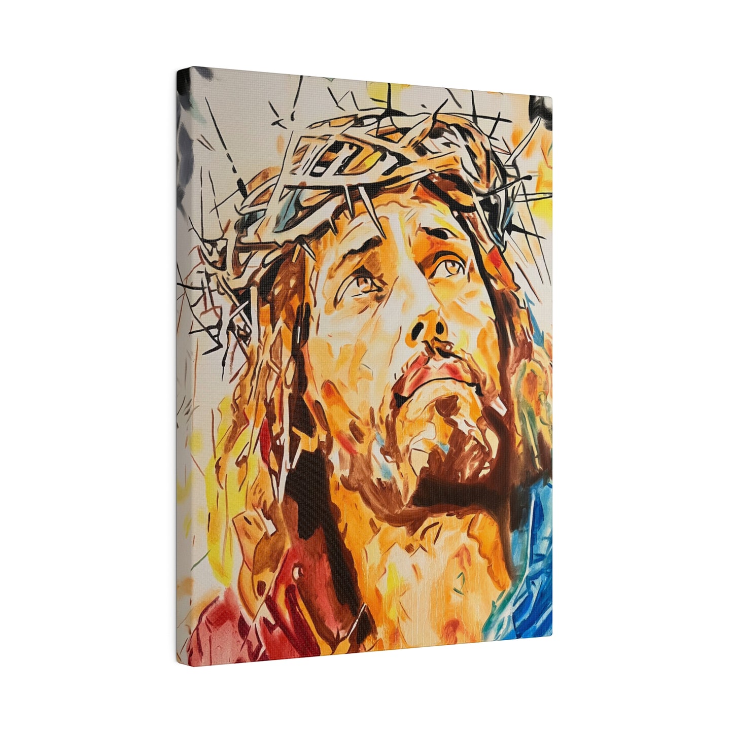 Jesus Christ Painting Canvas Print