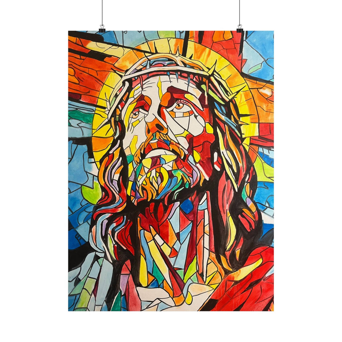 Jesus Christ Painting Poster