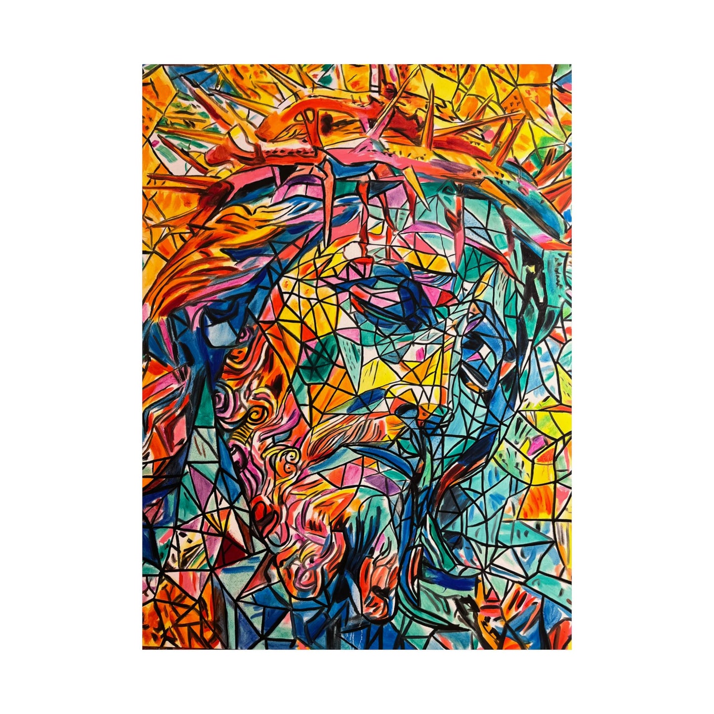 Jesus Painting Poster