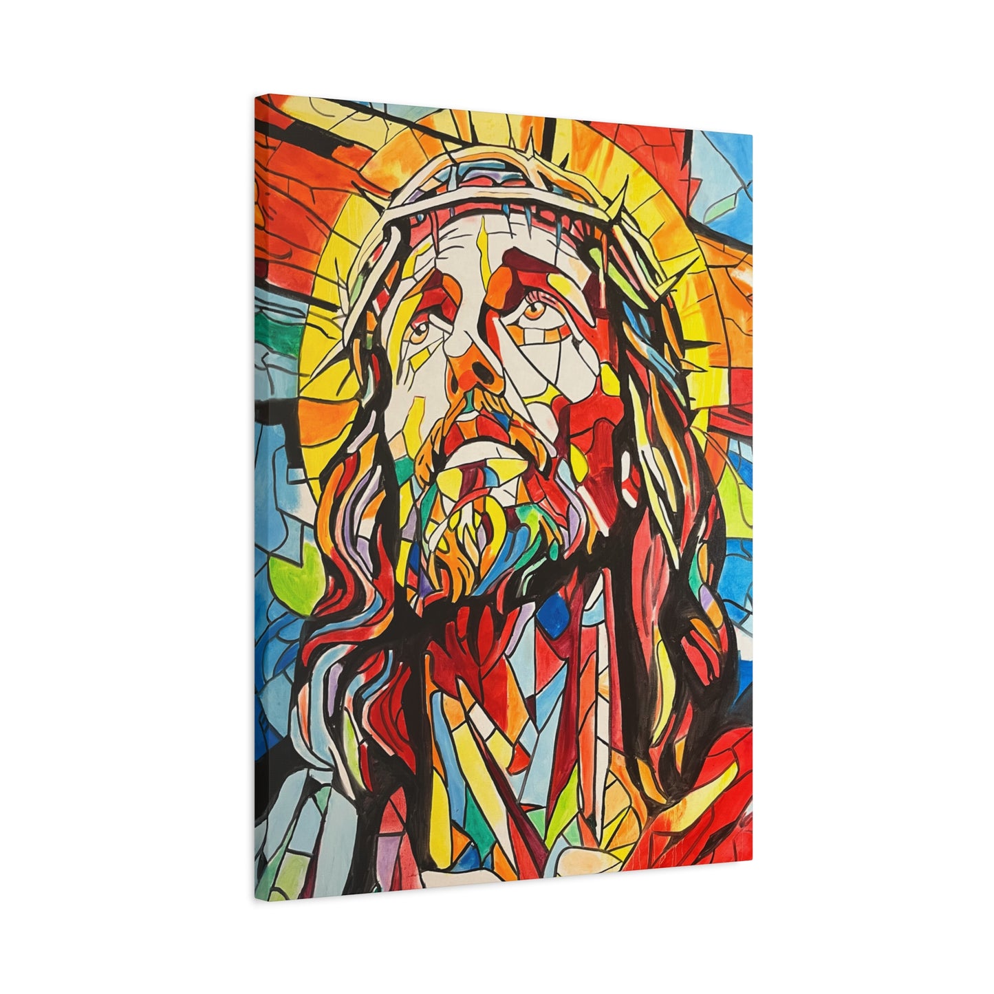 Jesus Christ Canvas Print by Warren Willowdale