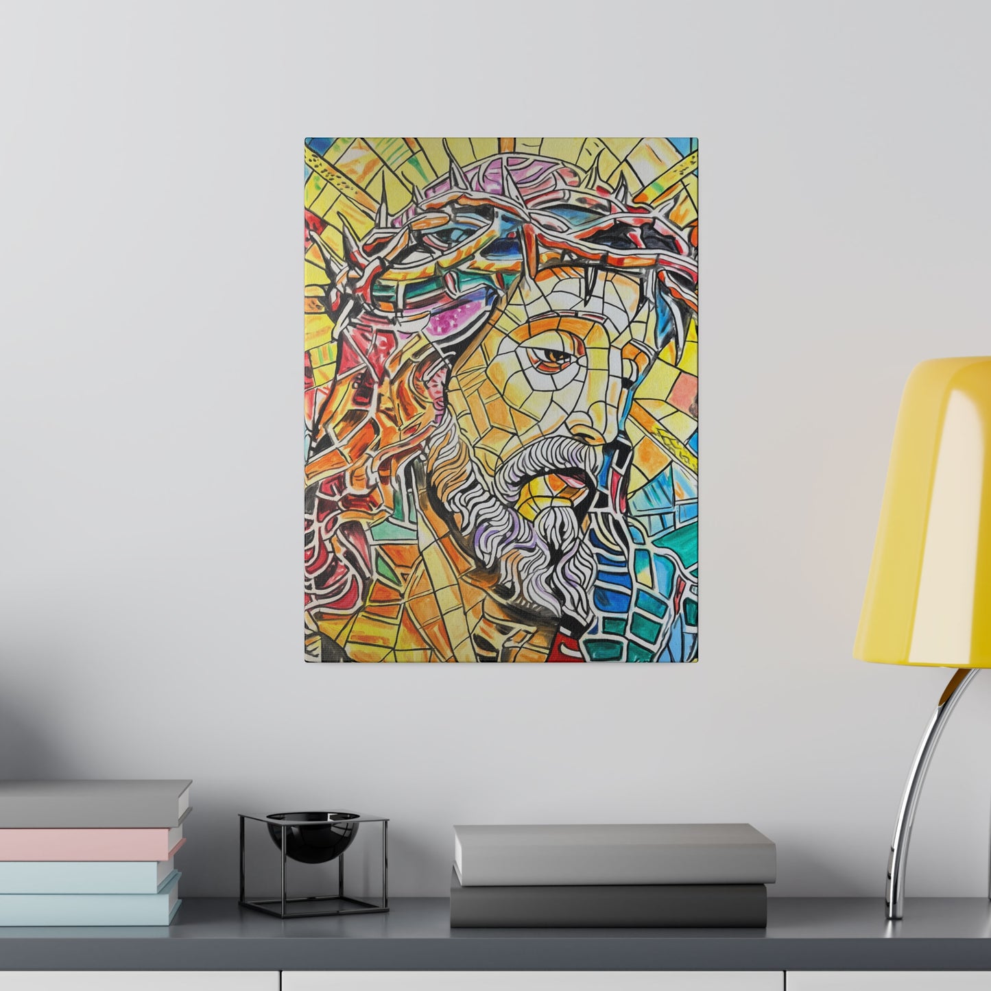 Jesus Christ Painting Canvas Print