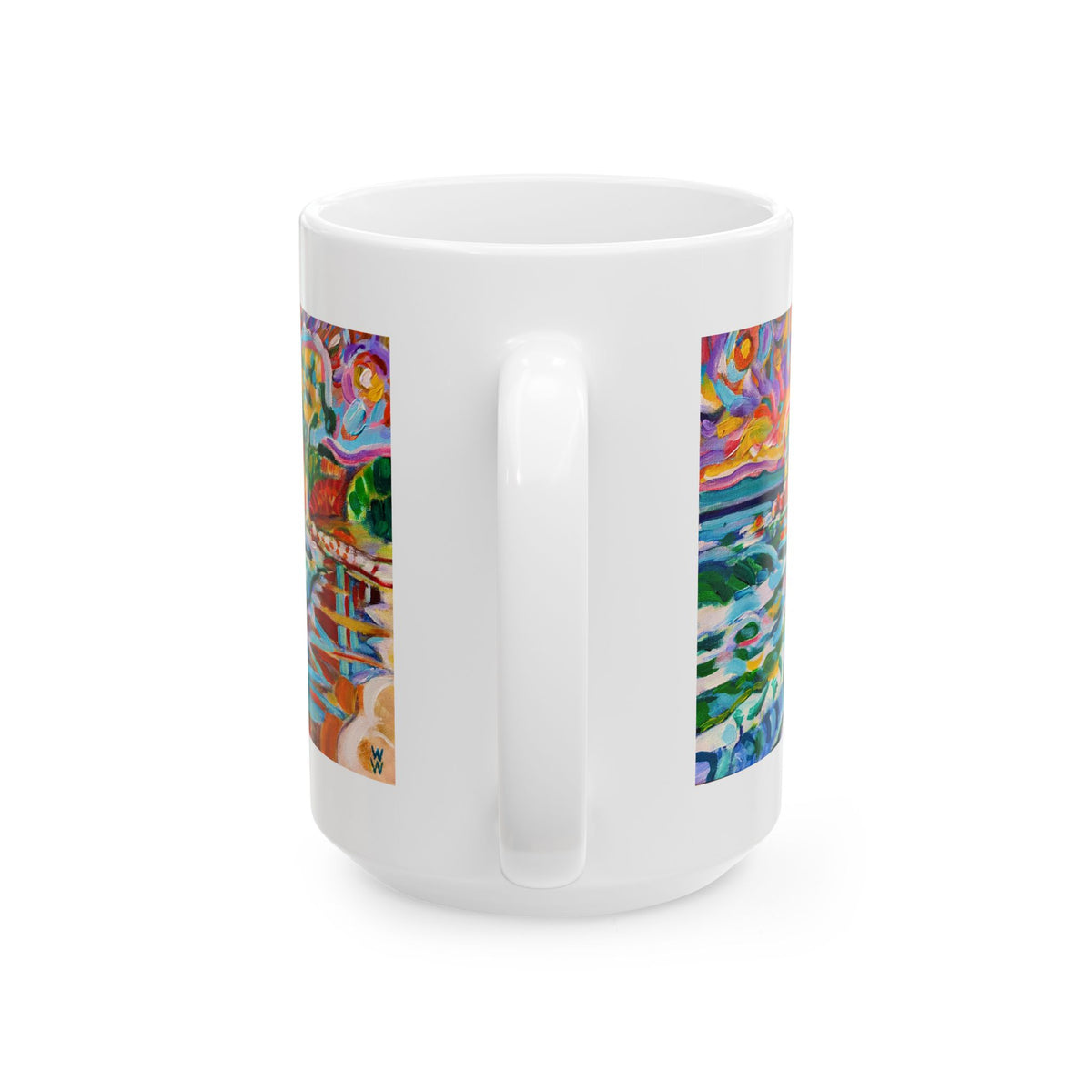 Leadbetter Beach Ceramic Mug