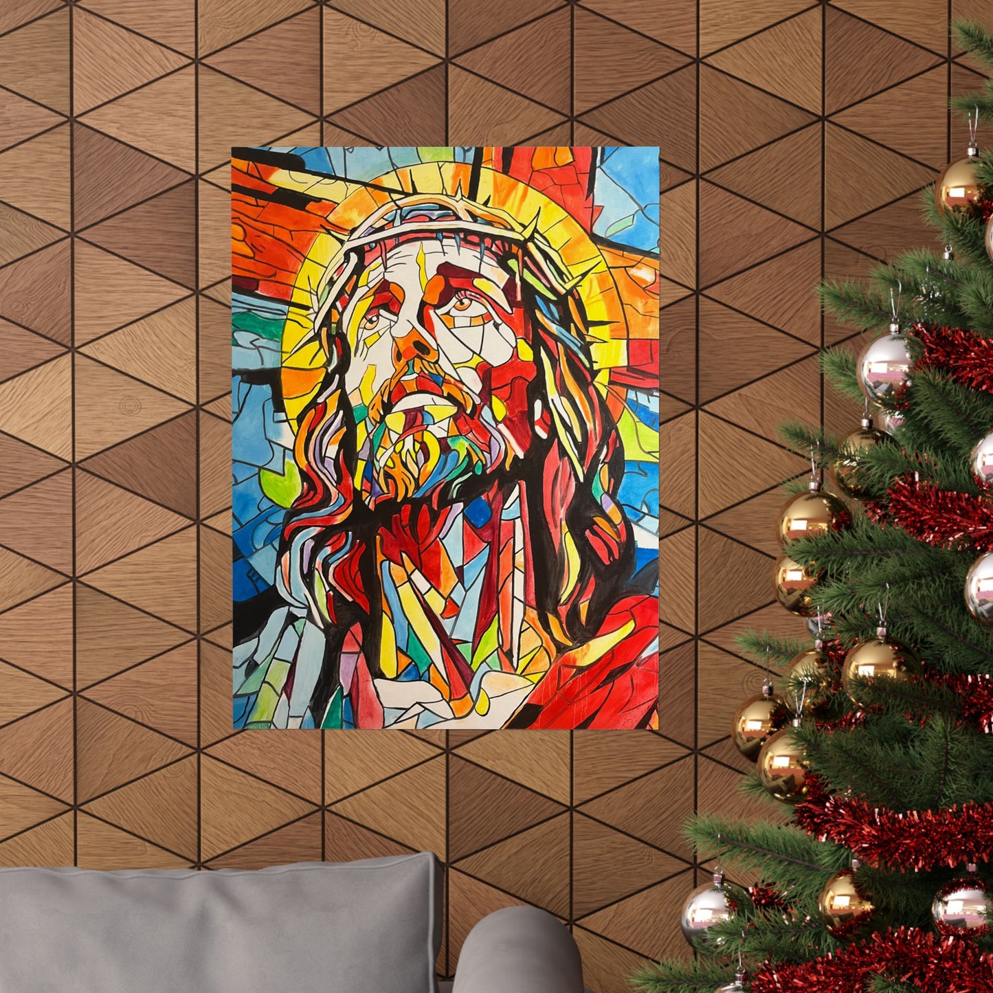 Jesus Christ Painting Poster