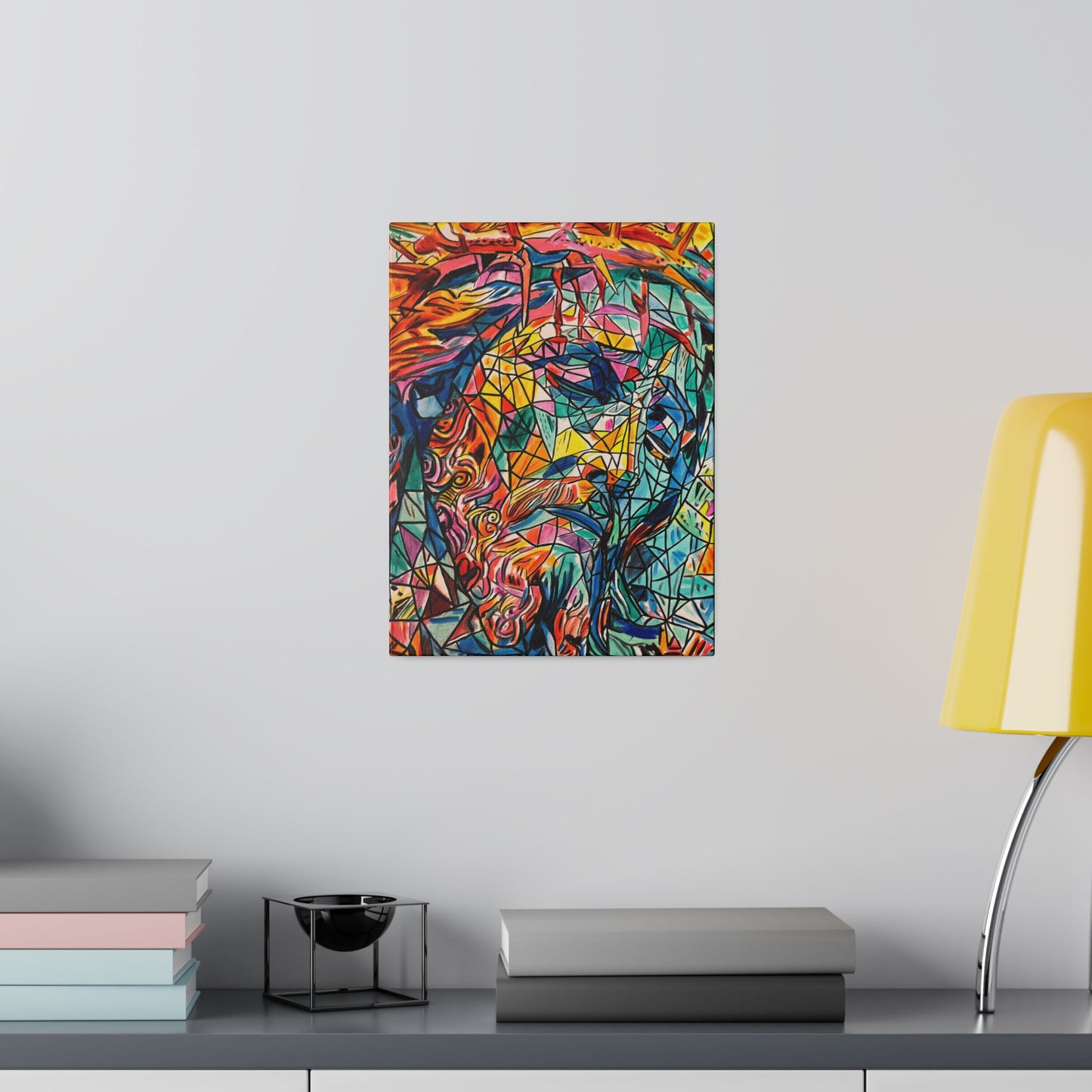 Jesus Painting Canvas Print