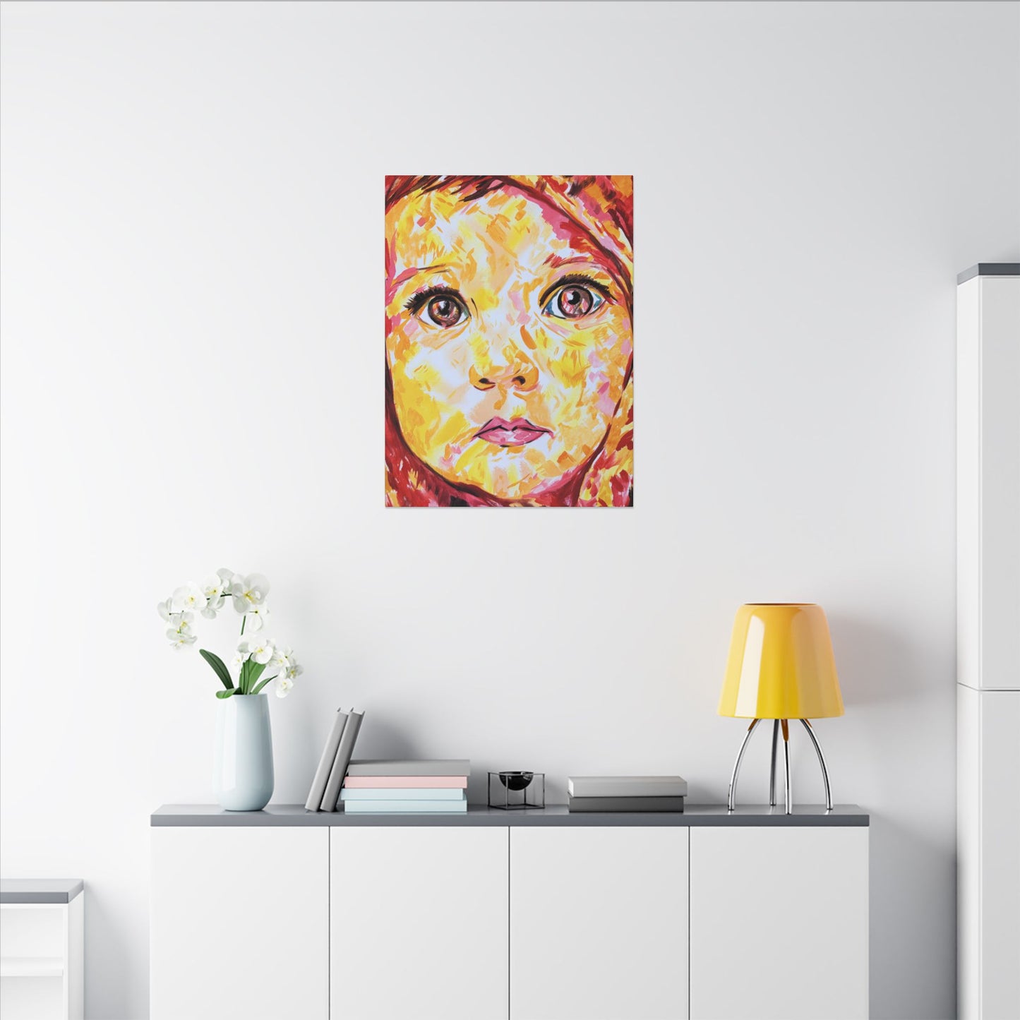Jesus Christ by Wamantha — Canvas Print