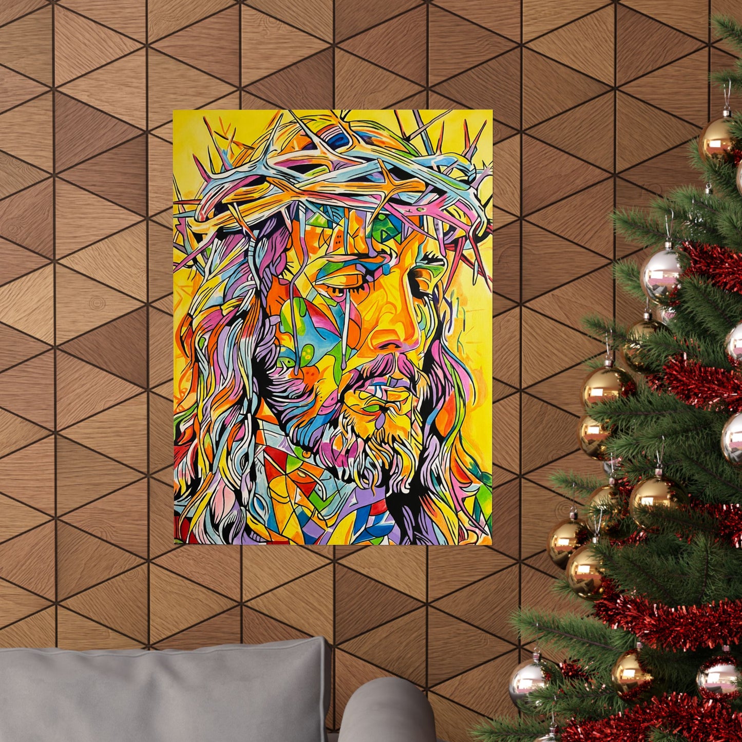 Jesus Christ Painting Poster