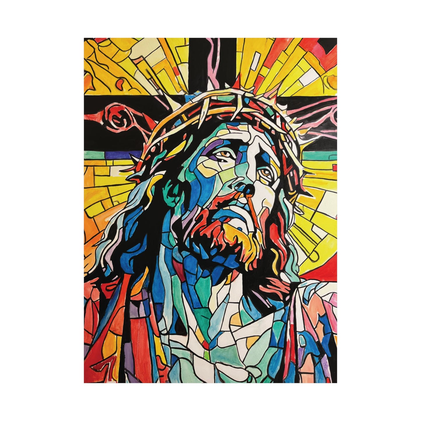 Jesus Painting Poster