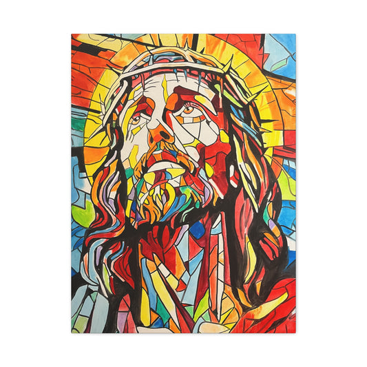 Jesus Christ Canvas Print by Warren Willowdale