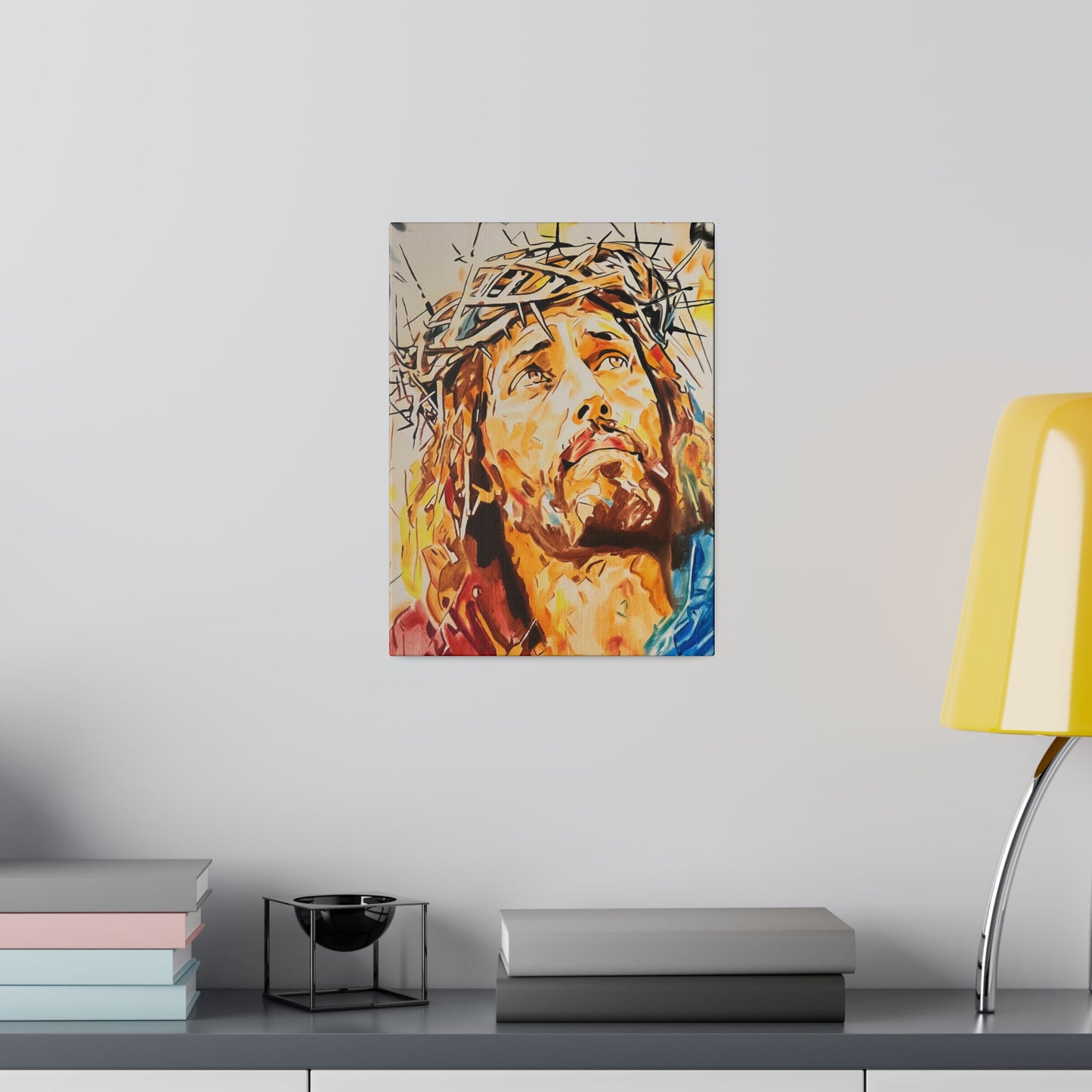 Jesus Christ Painting Canvas Print