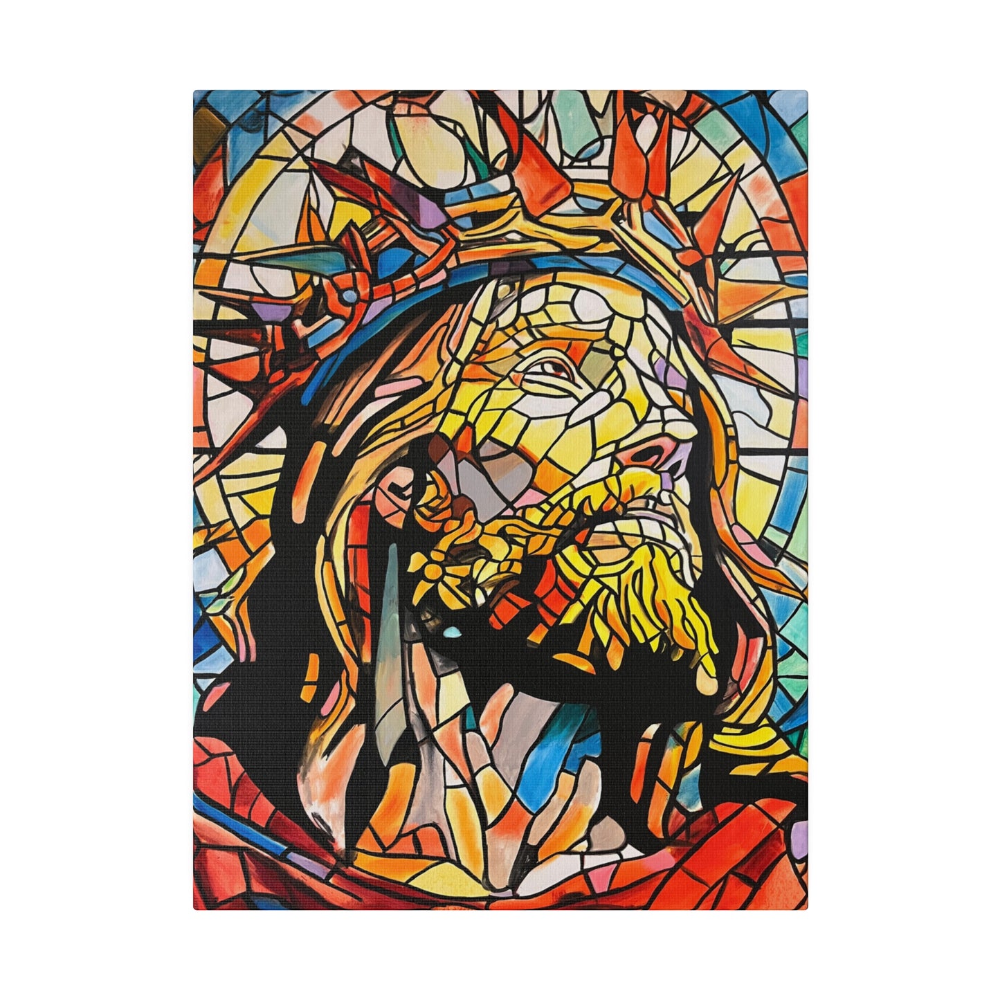 Jesus Christ Painting Canvas Print