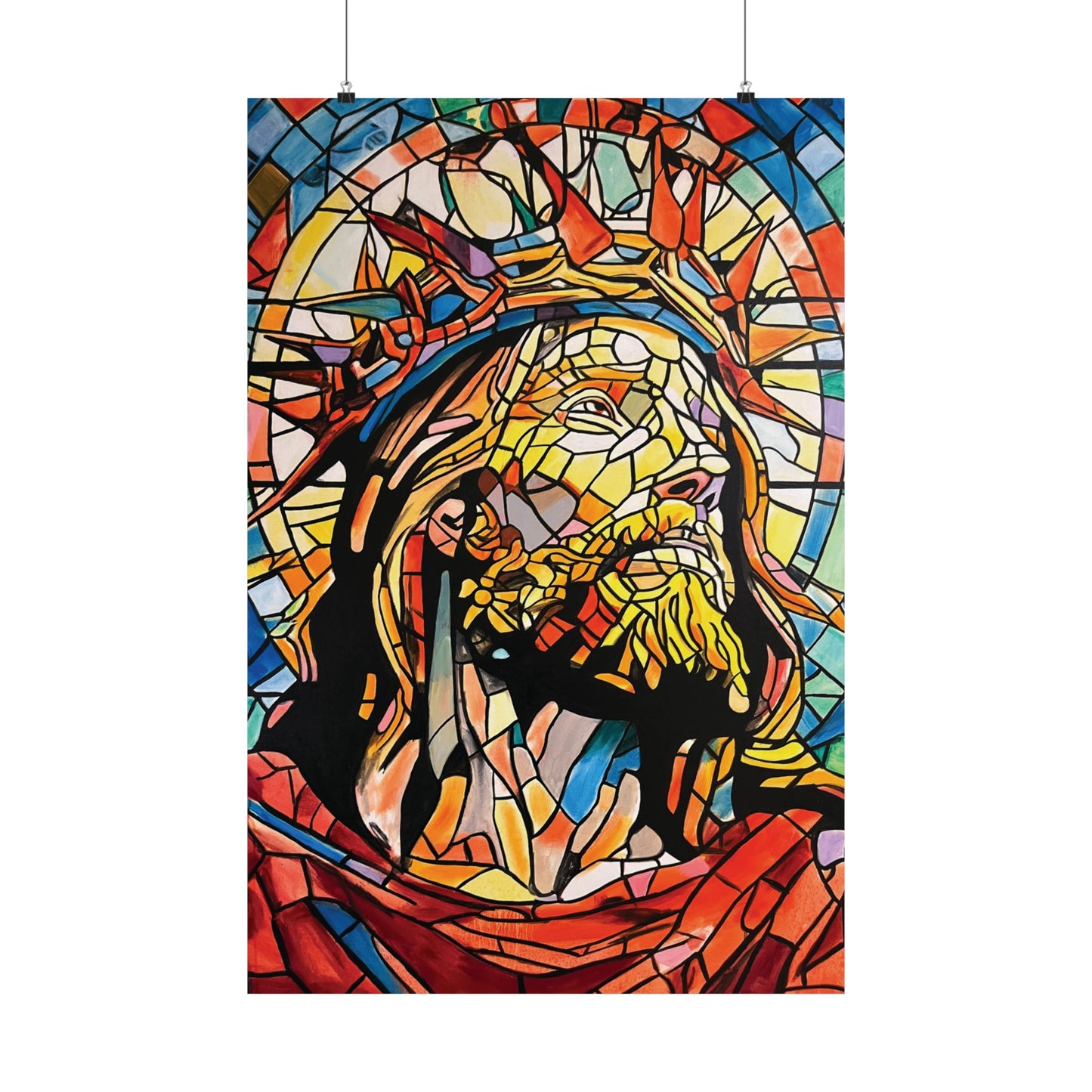 Jesus Painting Poster